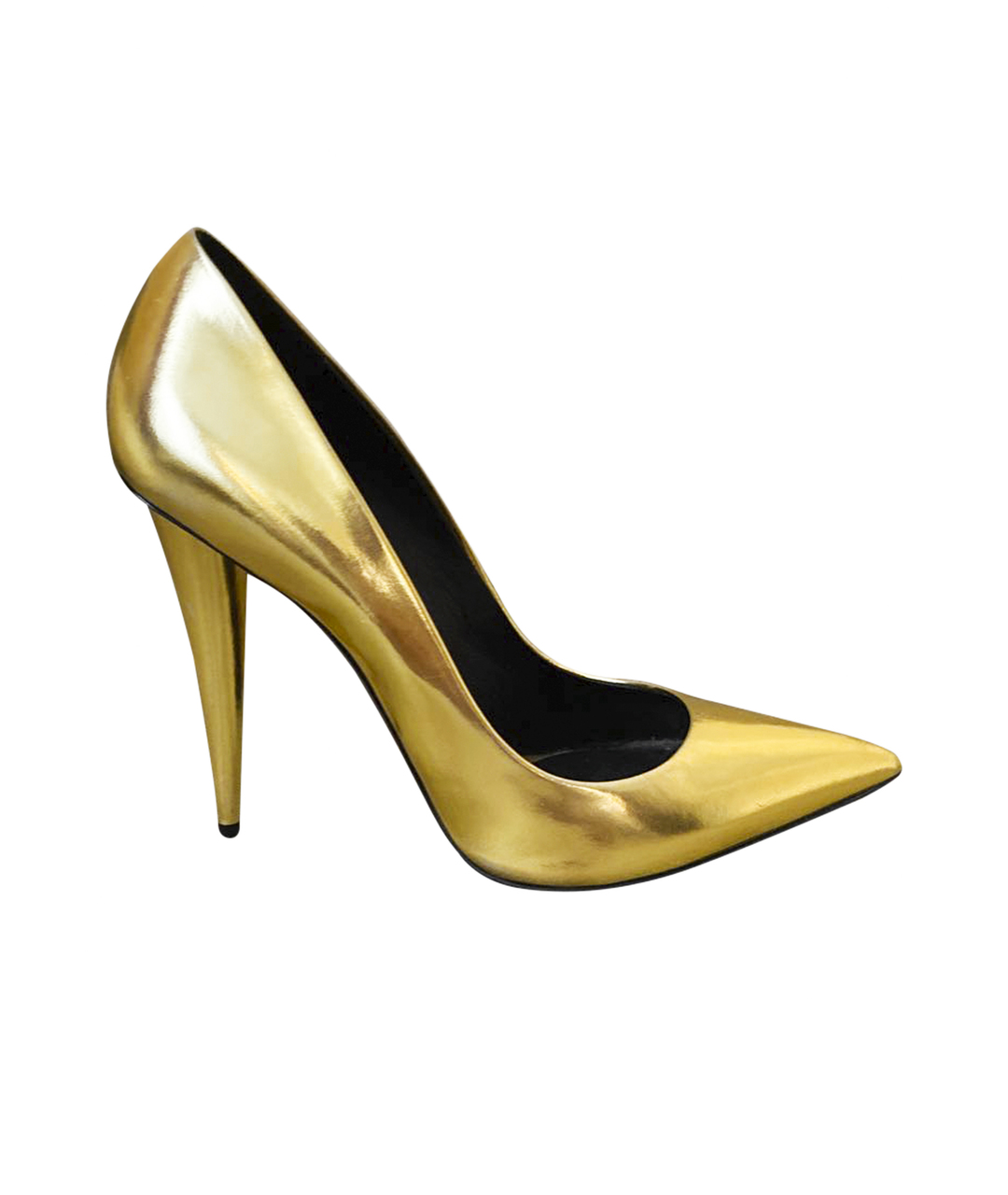 GIUSEPPE ZANOTTI DESIGN Золотые кожаные туфли, фото 1