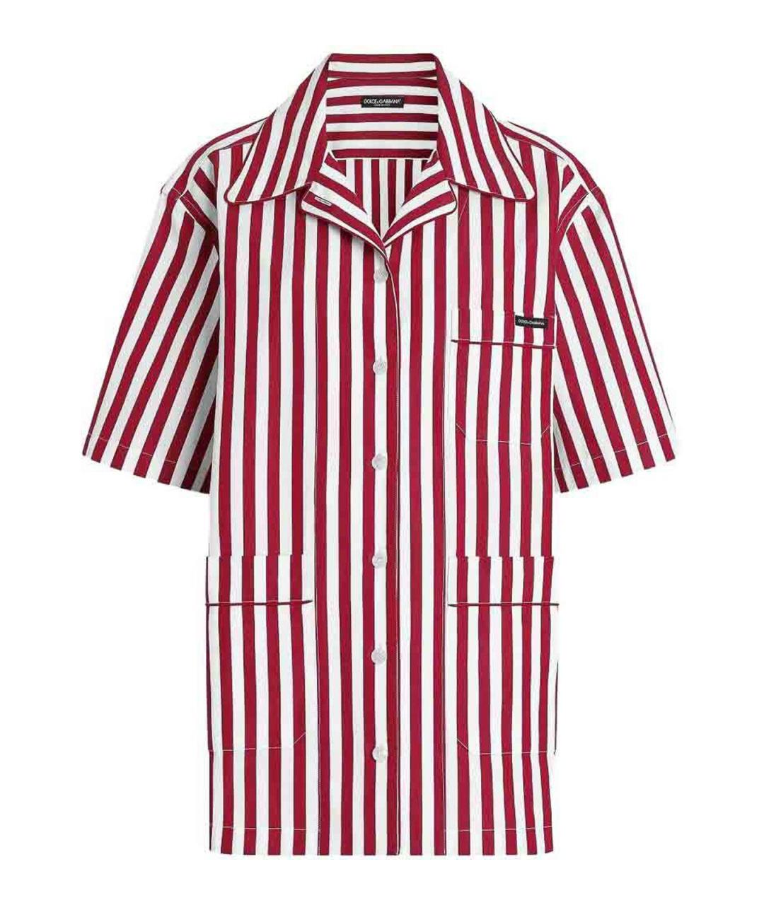 DOLCE&GABBANA Мульти хлопковая рубашка, фото 1