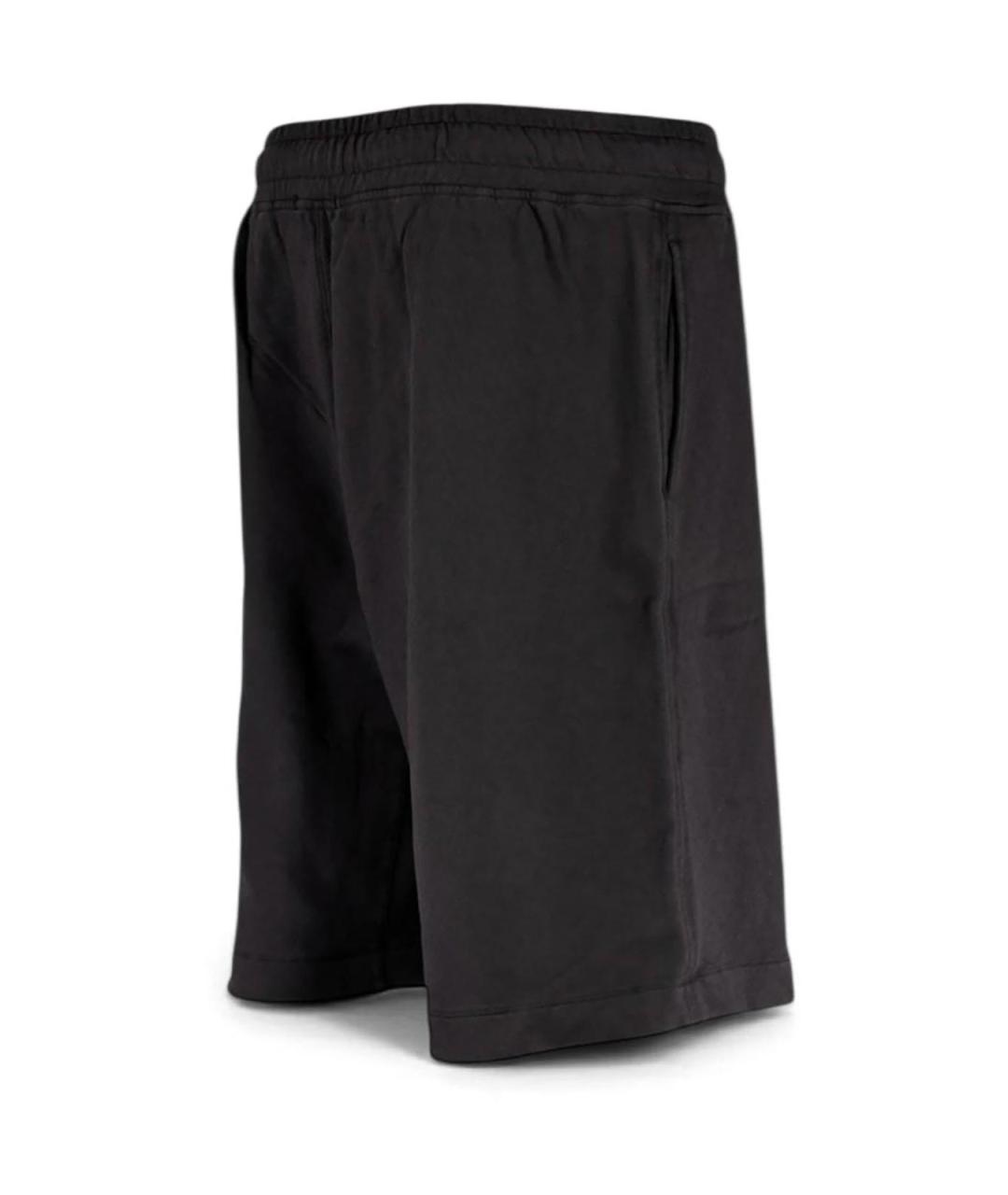 CP COMPANY Черные хлопковые шорты, фото 4