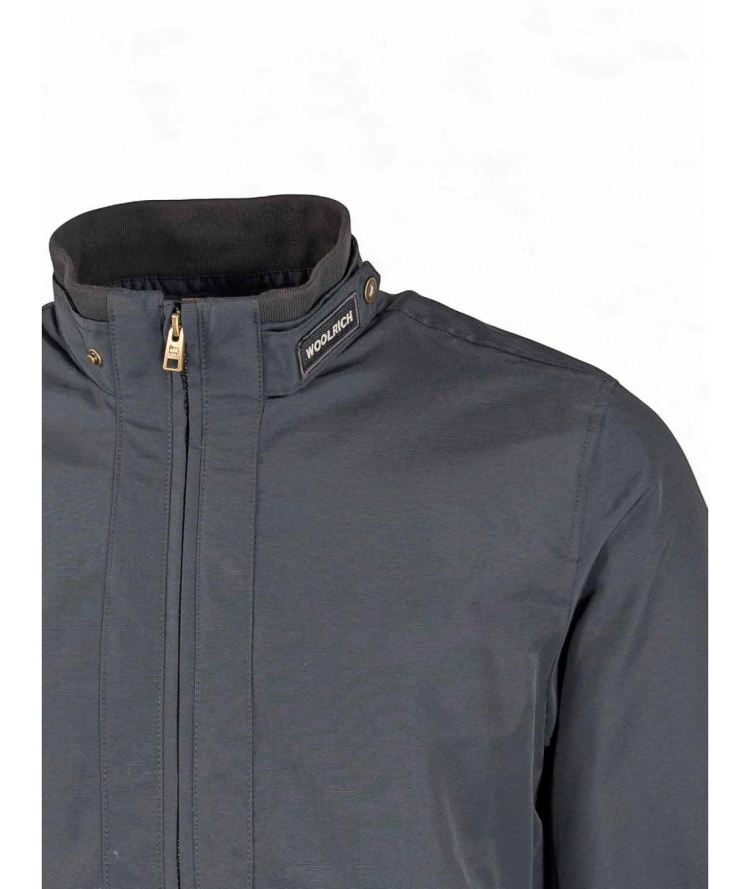 WOOLRICH Синяя хлопковая куртка, фото 2