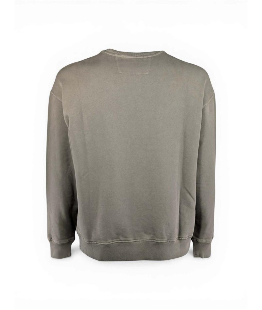CP COMPANY Серая хлопковая классическая рубашка, фото 3