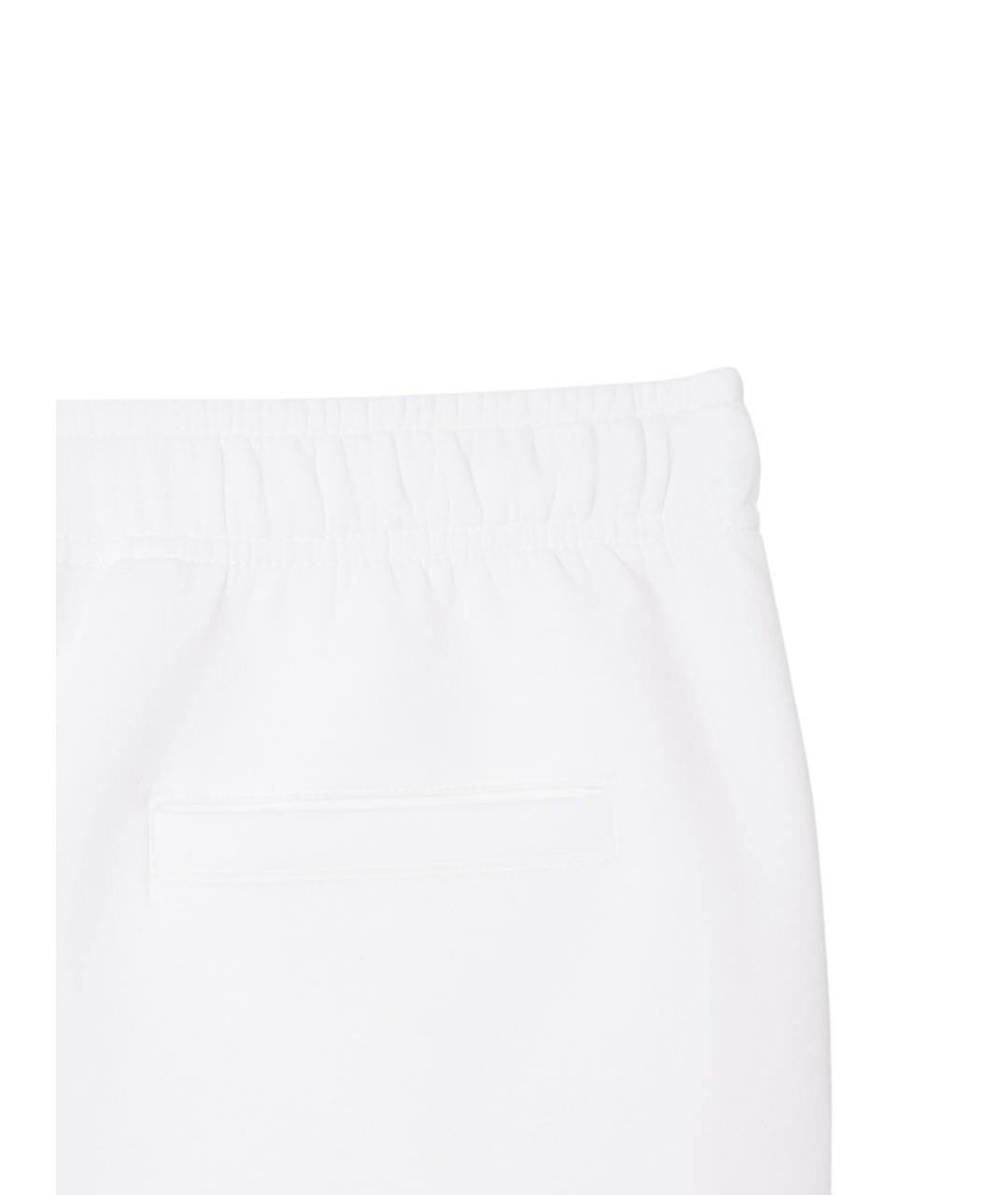 LACOSTE Белые хлопковые спортивные брюки и шорты, фото 3