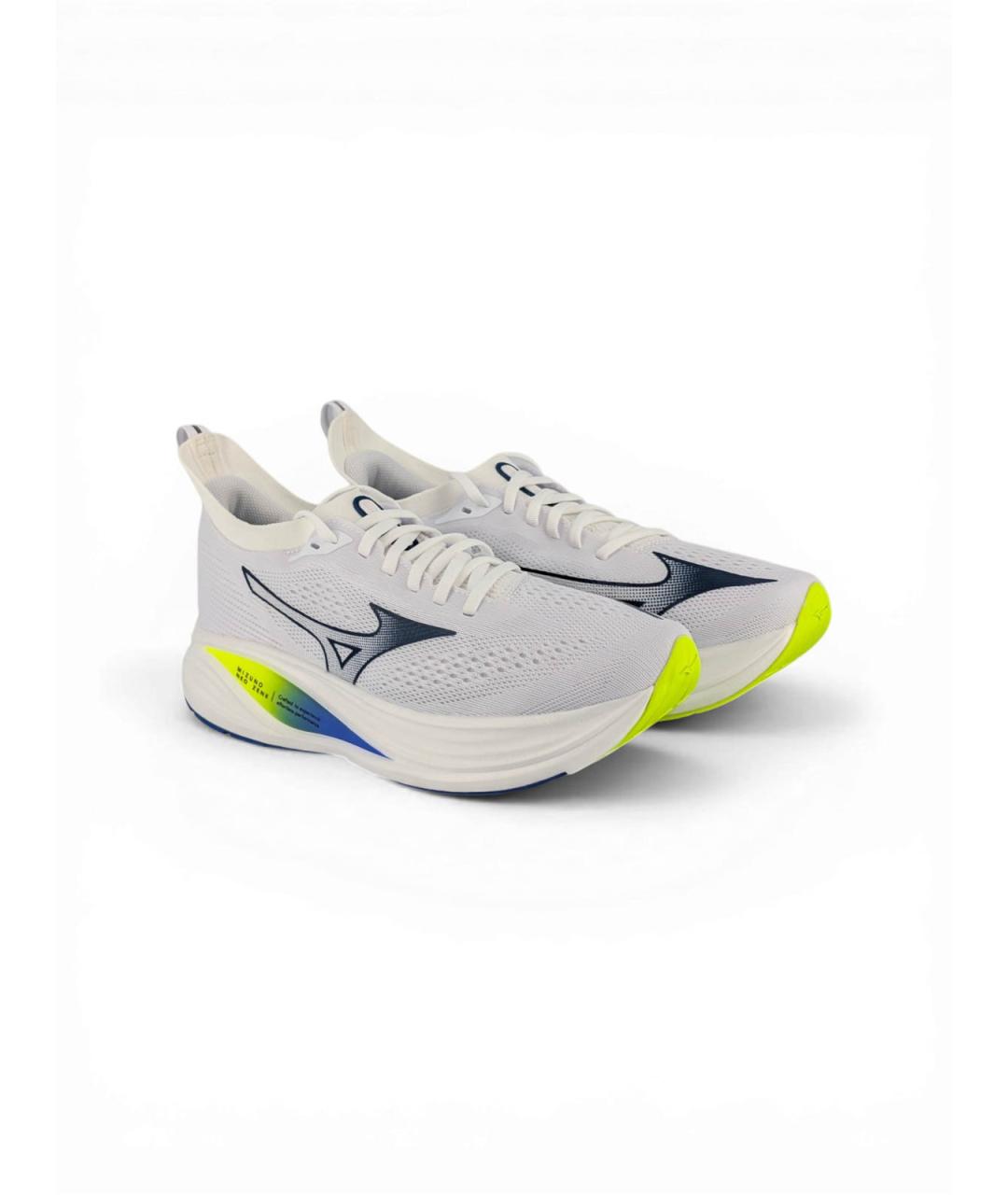 MIZUNO Белые кожаные низкие кроссовки / кеды, фото 3