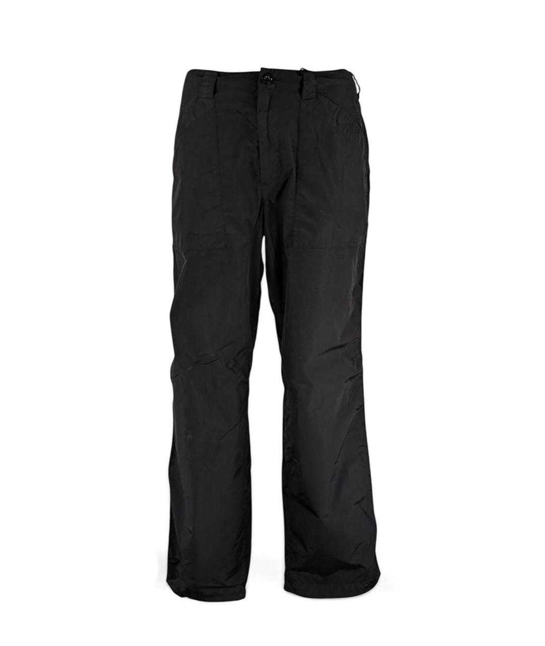 CP COMPANY Черные льняные повседневные брюки, фото 1