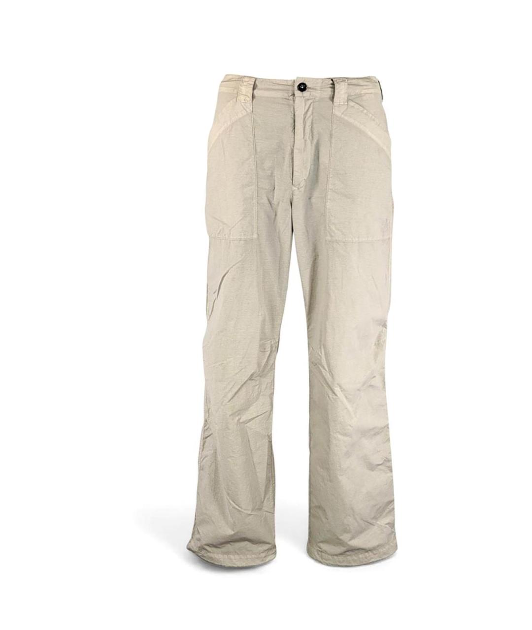 CP COMPANY Серые льняные повседневные брюки, фото 1