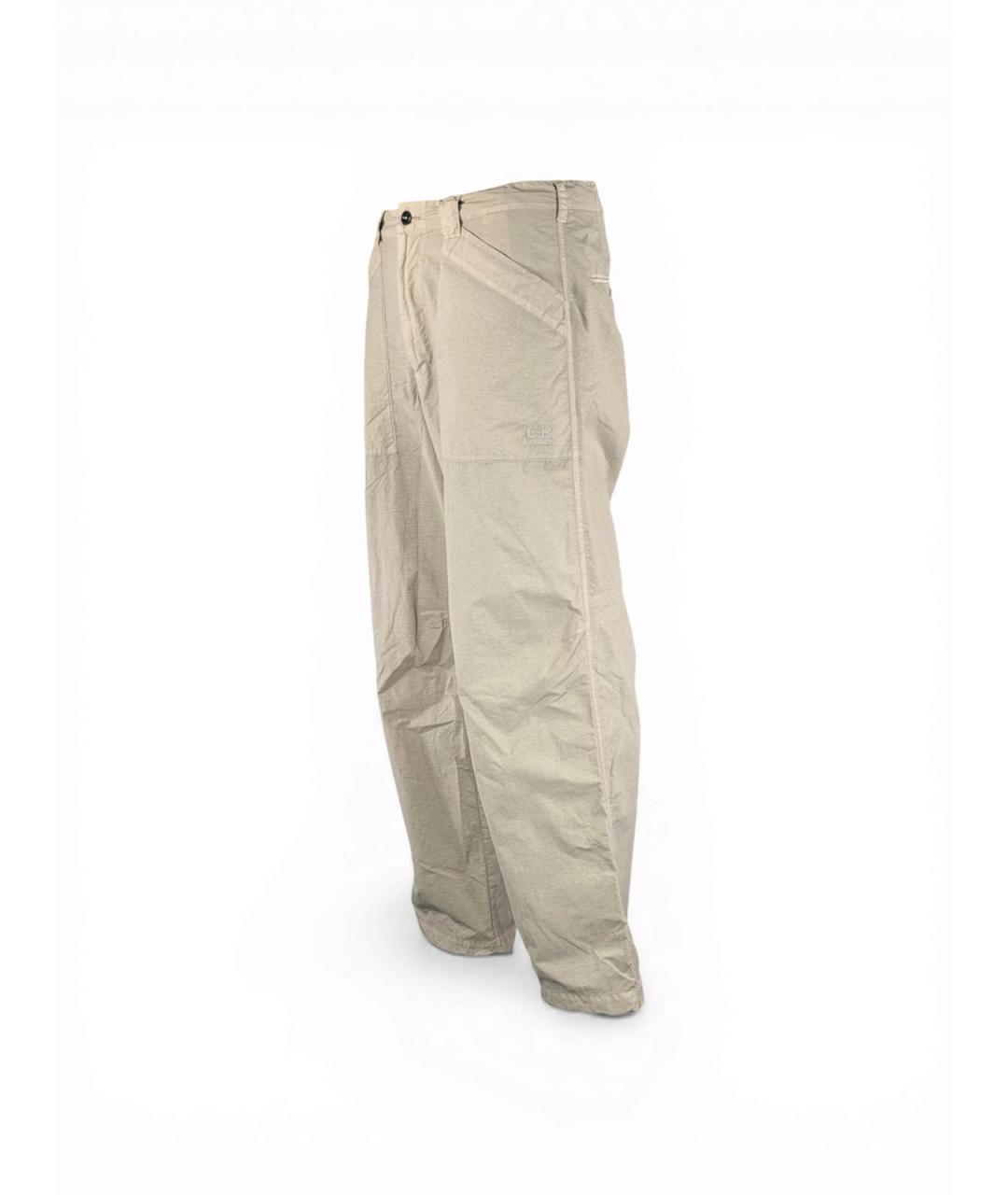 CP COMPANY Серые льняные повседневные брюки, фото 3