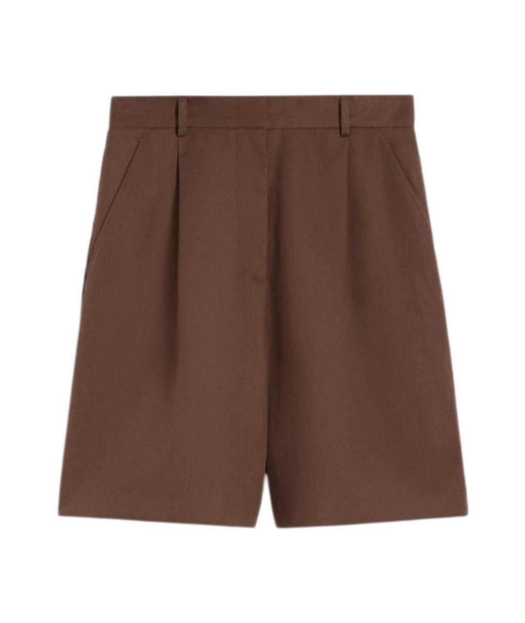 WEEKEND MAX MARA Коричневые шорты, фото 1