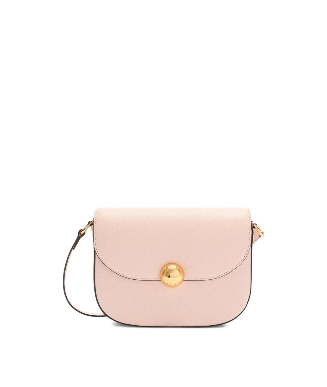 FURLA Розовая кожаная сумка через плечо, фото 1