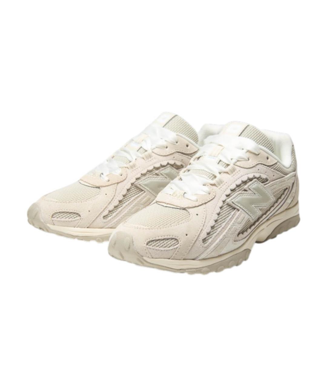 NEW BALANCE Бежевые замшевые кроссовки, фото 4