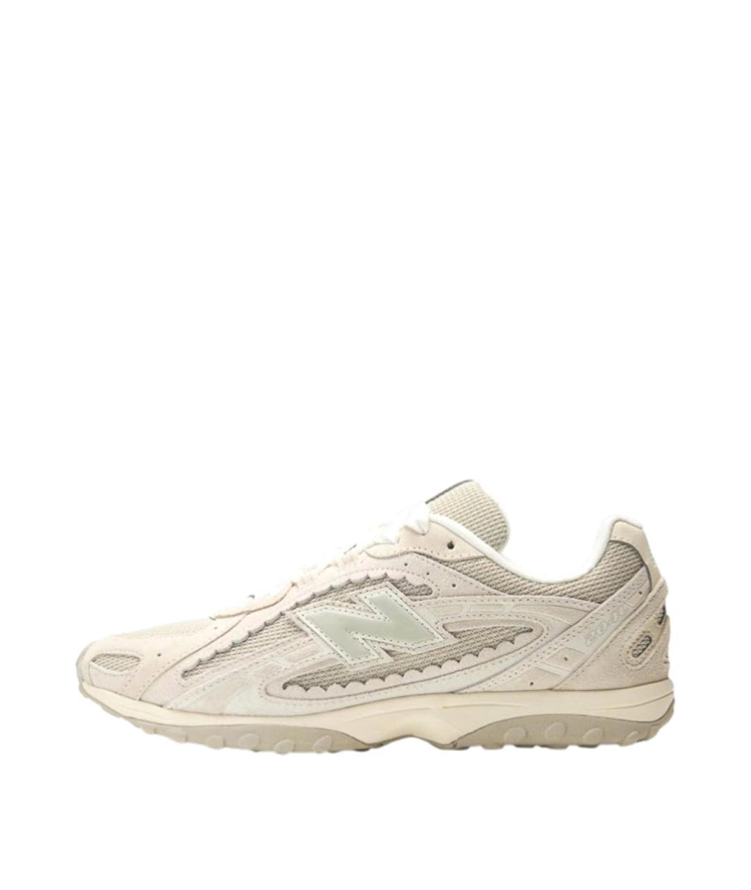 NEW BALANCE Бежевые замшевые кроссовки, фото 2