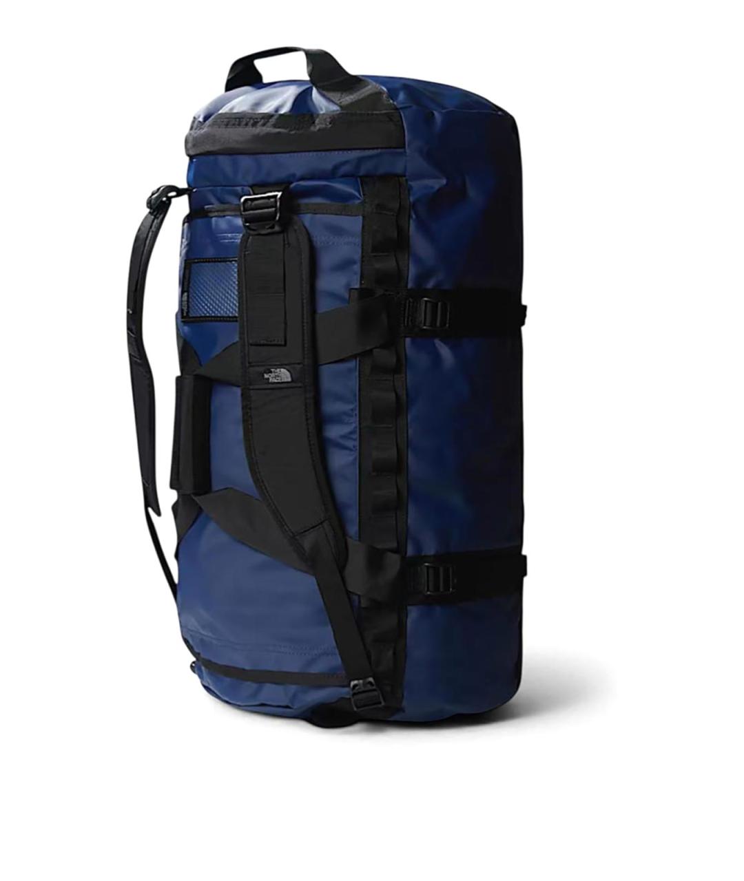 THE NORTH FACE Синяя синтетическая дорожная/спортивная сумка, фото 2