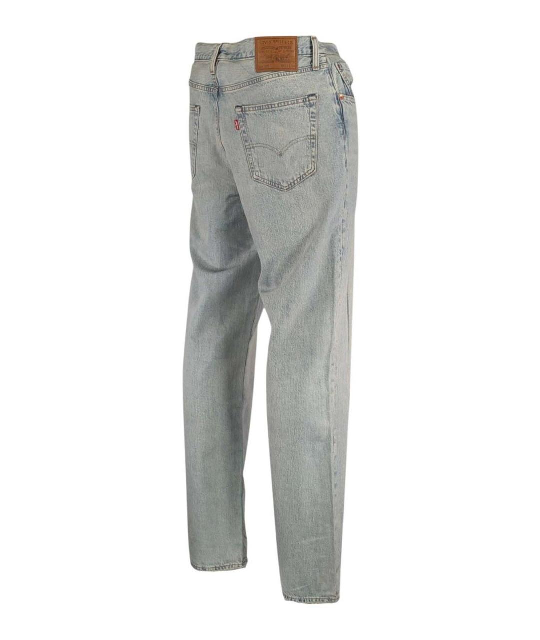 LEVI'S Синие прямые джинсы, фото 3