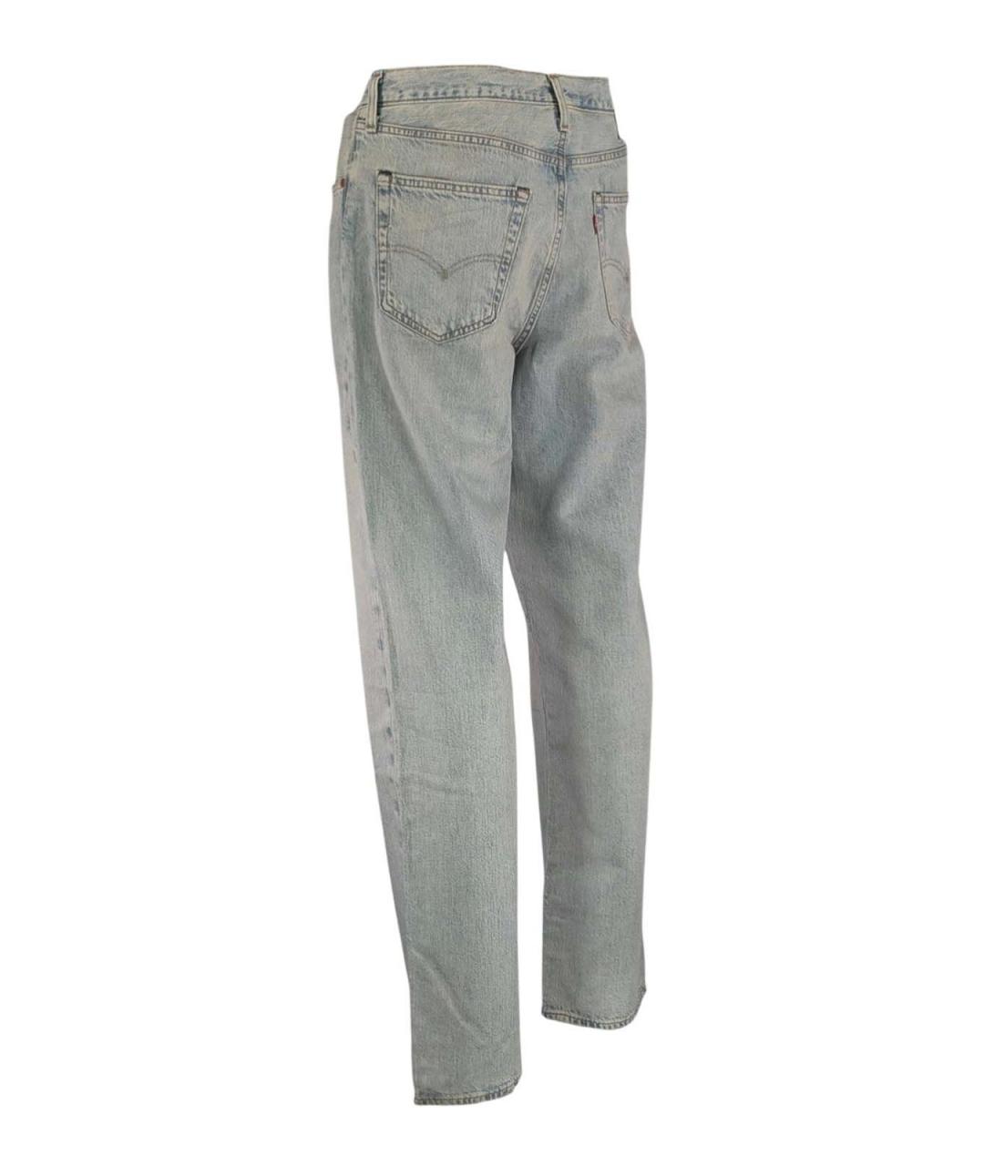 LEVI'S Синие прямые джинсы, фото 2
