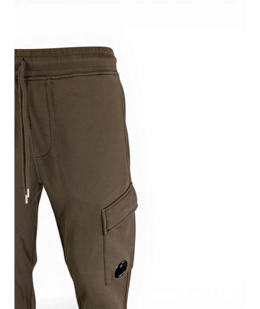 CP COMPANY Зеленый хлопковый спортивный костюм, фото 2