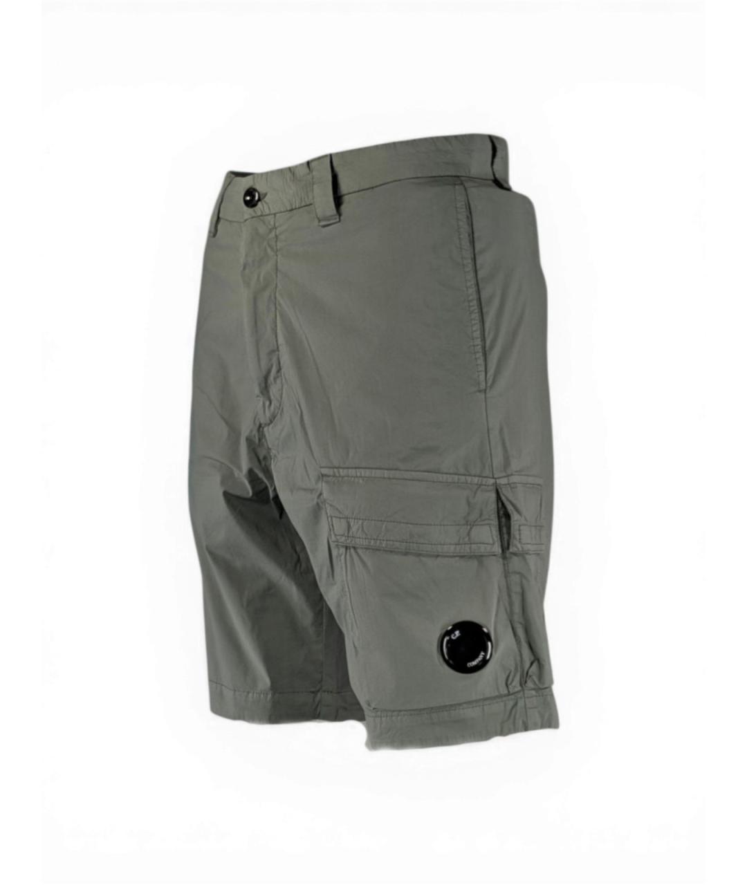 CP COMPANY Зеленые хлопковые шорты, фото 3