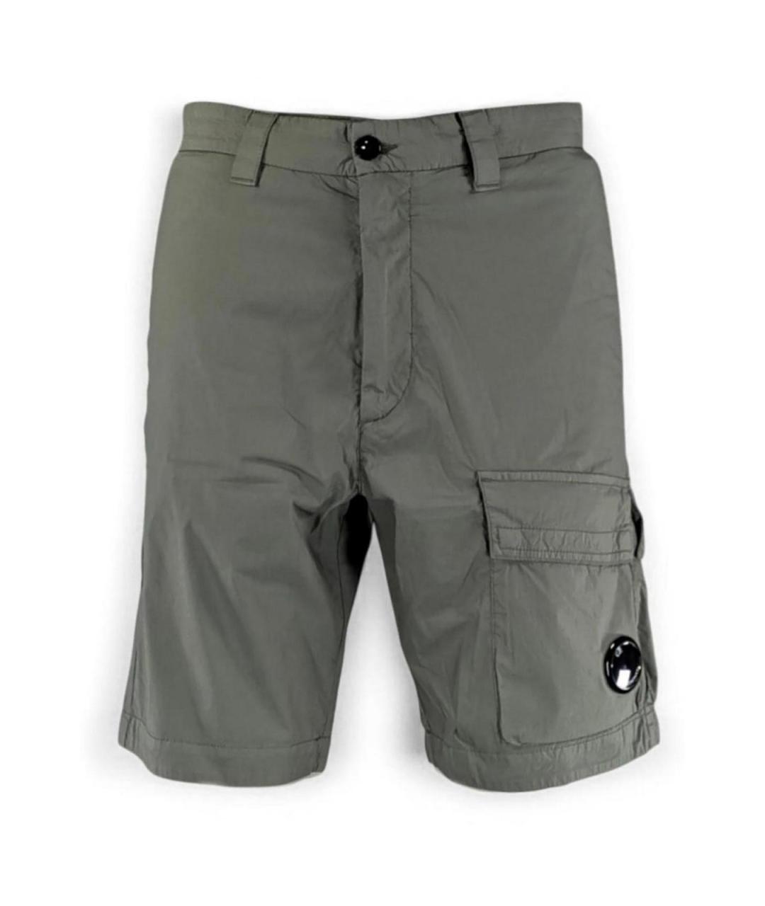 CP COMPANY Зеленые хлопковые шорты, фото 1