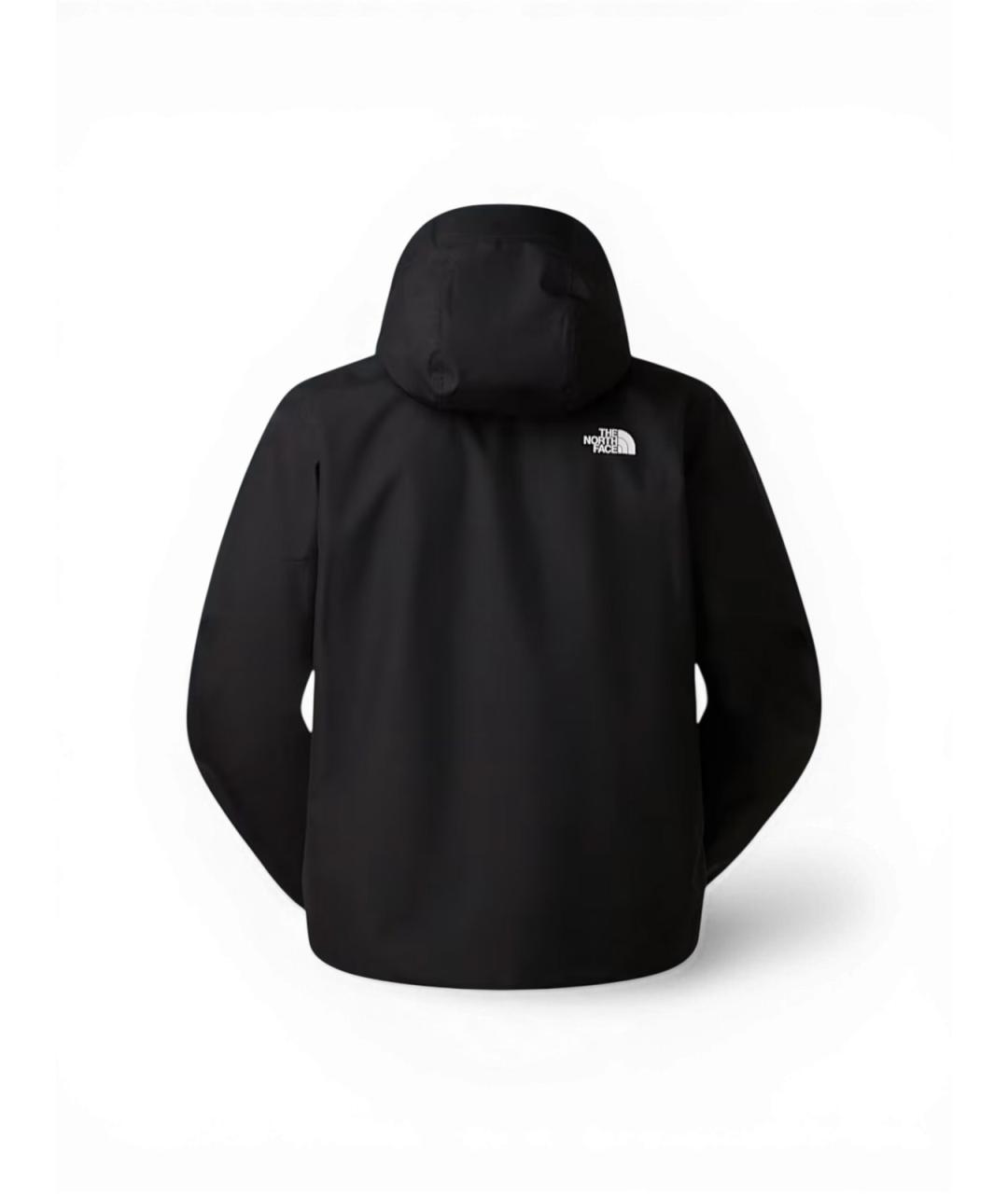 THE NORTH FACE Черная кожаная куртка, фото 3