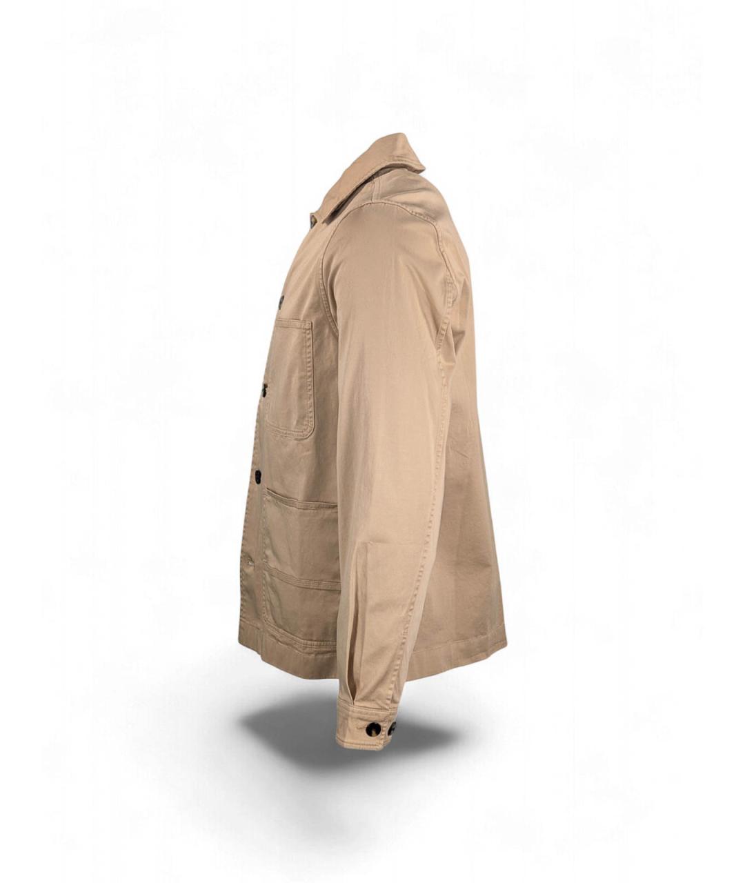 WOOLRICH Бежевая хлопковая куртка, фото 4
