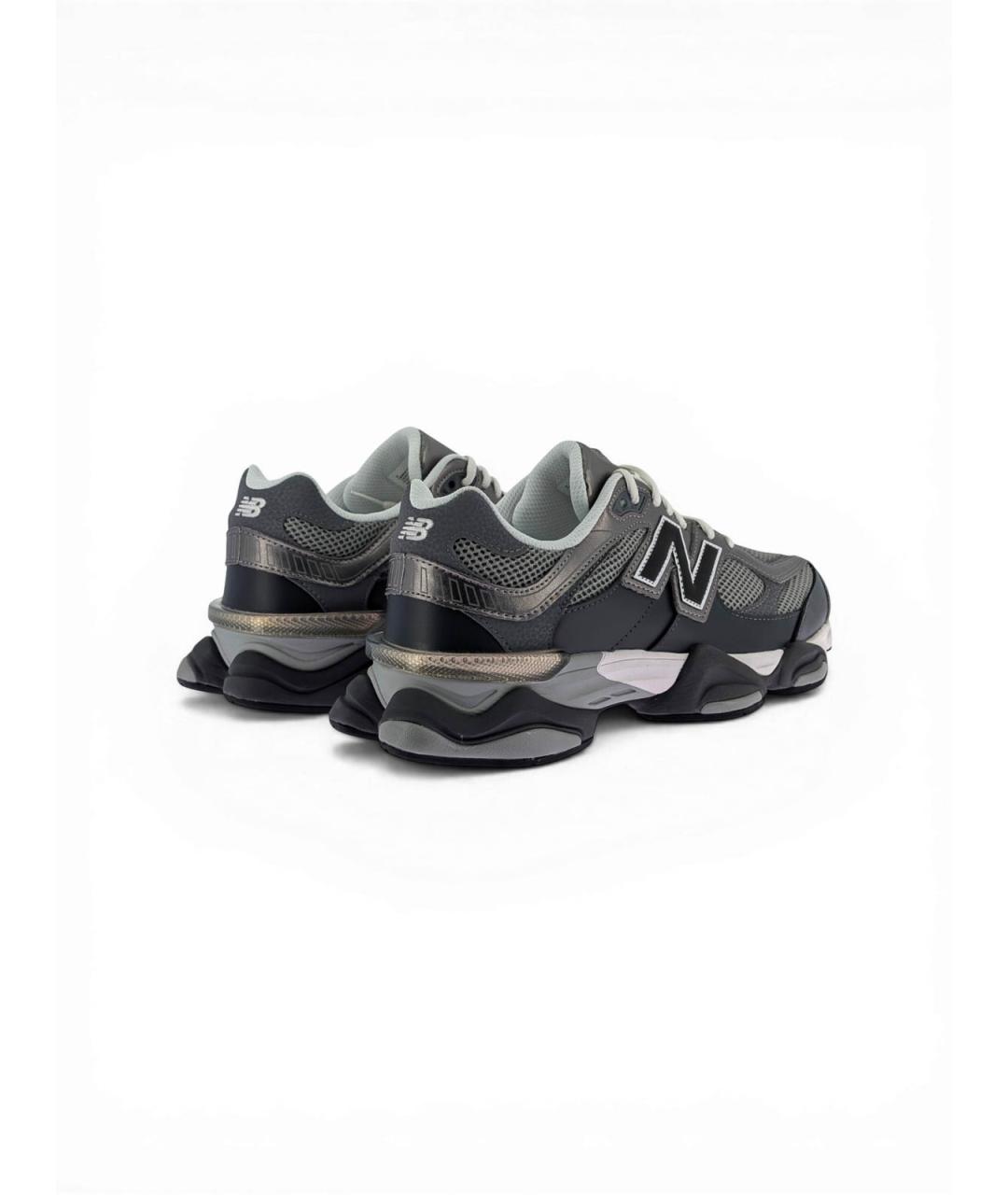 NEW BALANCE Серые замшевые низкие кроссовки / кеды, фото 4