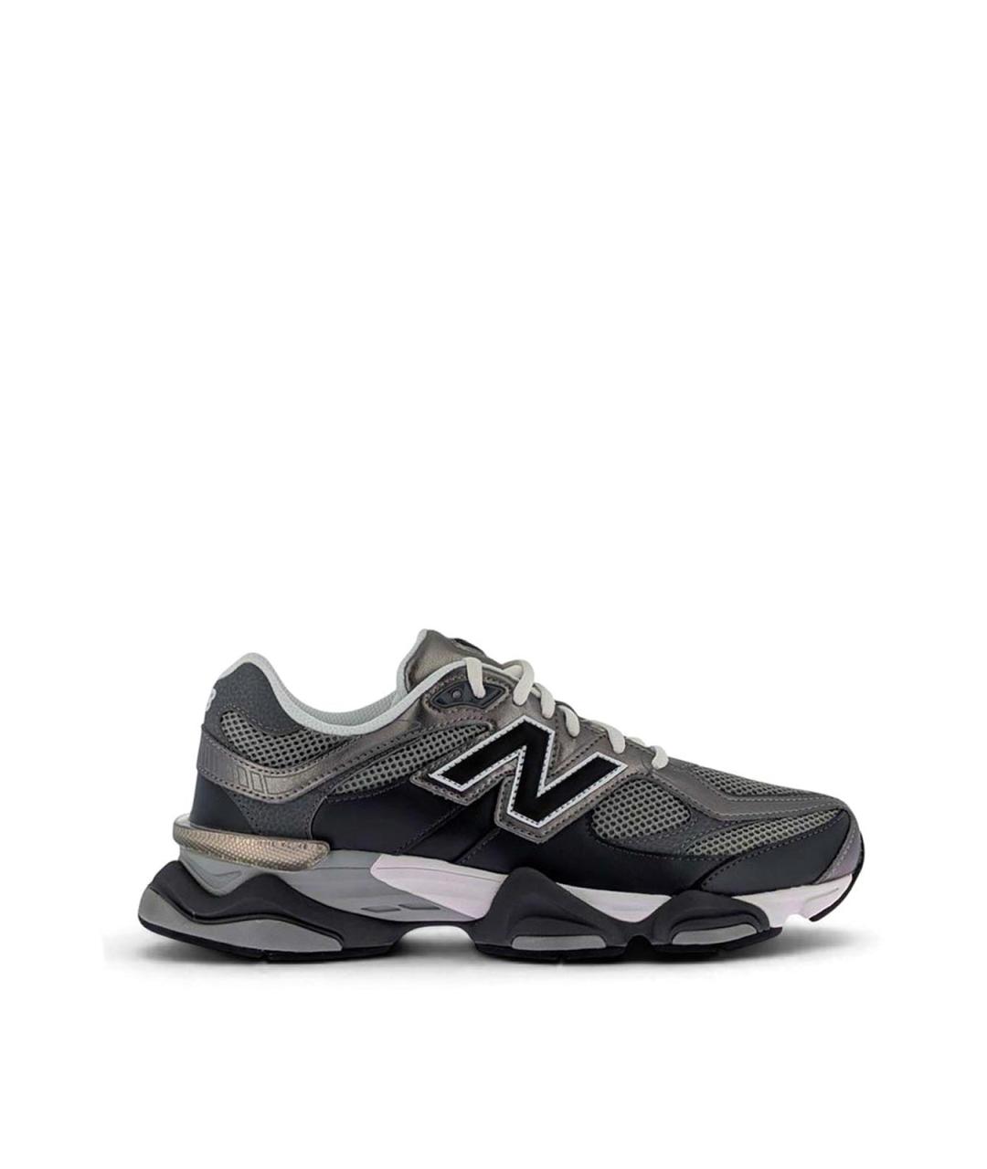 NEW BALANCE Серые замшевые низкие кроссовки / кеды, фото 1