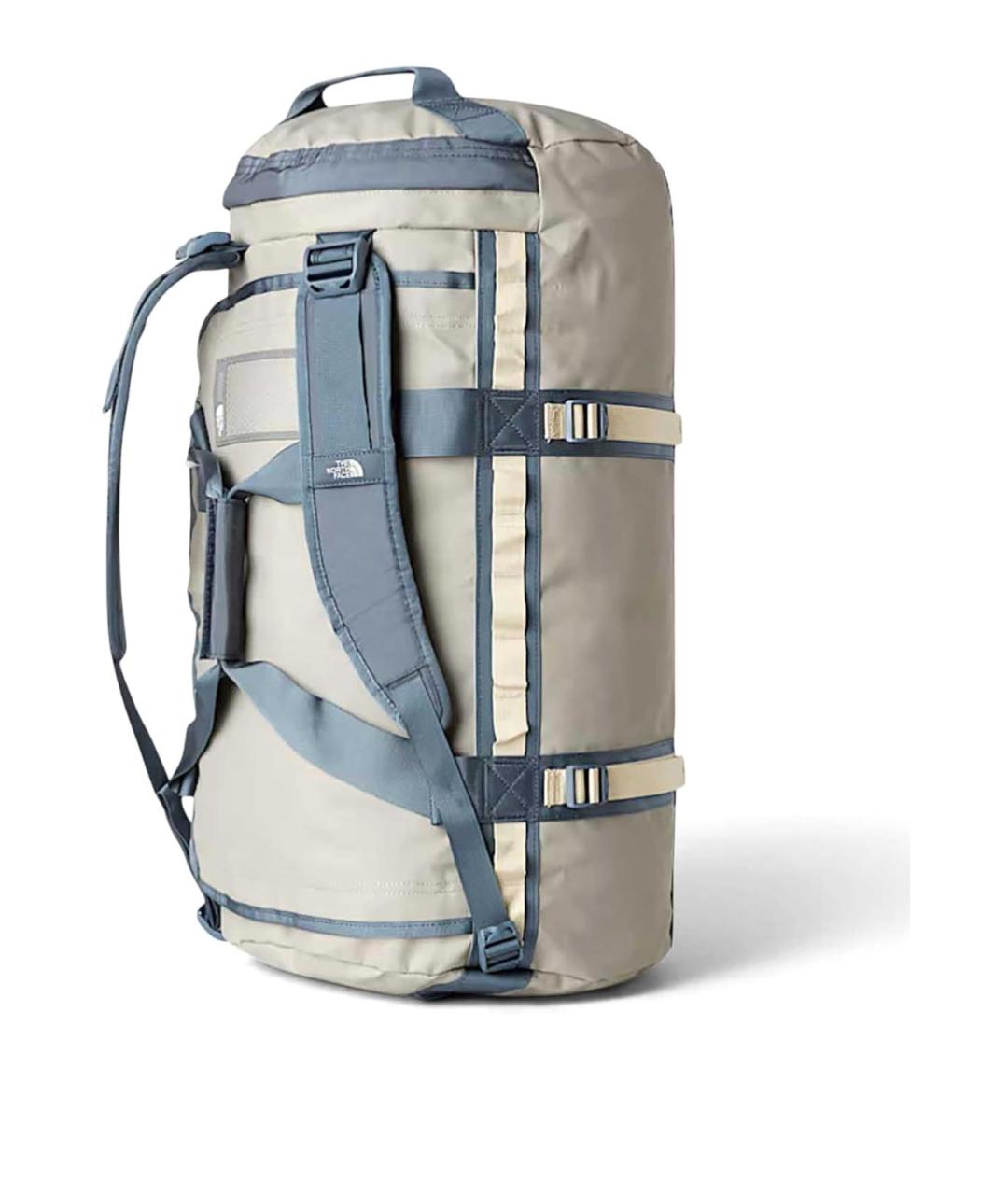 THE NORTH FACE Серая тканевая дорожная/спортивная сумка, фото 2