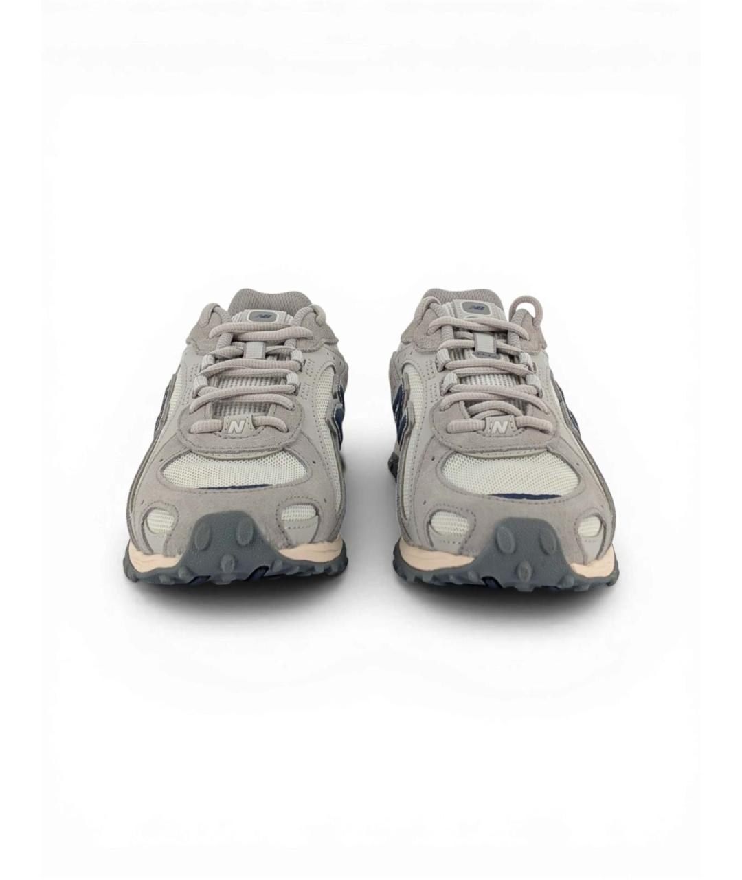 NEW BALANCE Серые замшевые кроссовки, фото 4