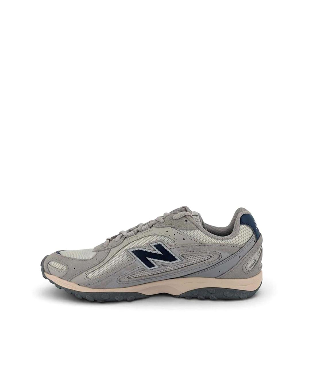 NEW BALANCE Серые замшевые кроссовки, фото 2