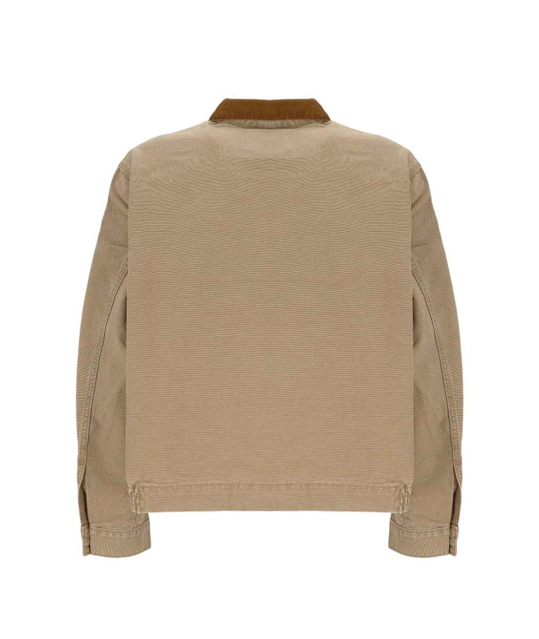 LEVI'S Бежевая хлопковая куртка, фото 2