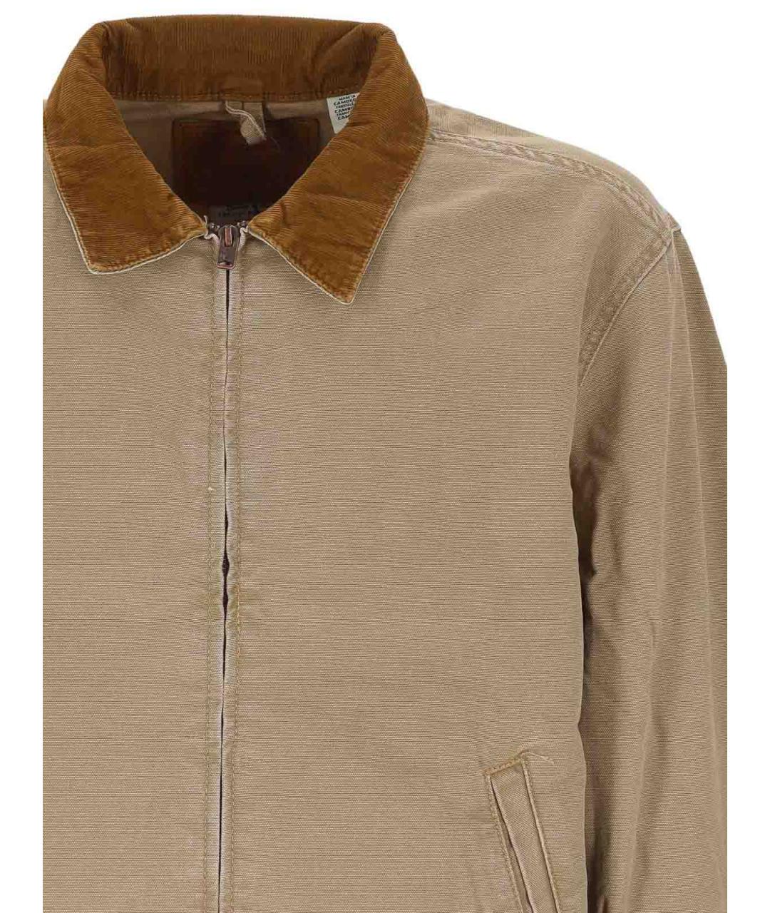 LEVI'S Бежевая хлопковая куртка, фото 3