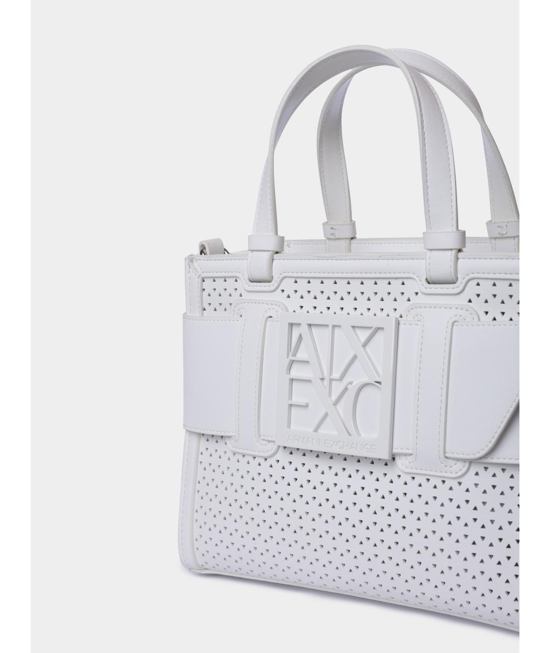 ARMANI EXCHANGE Белая сумка через плечо, фото 4