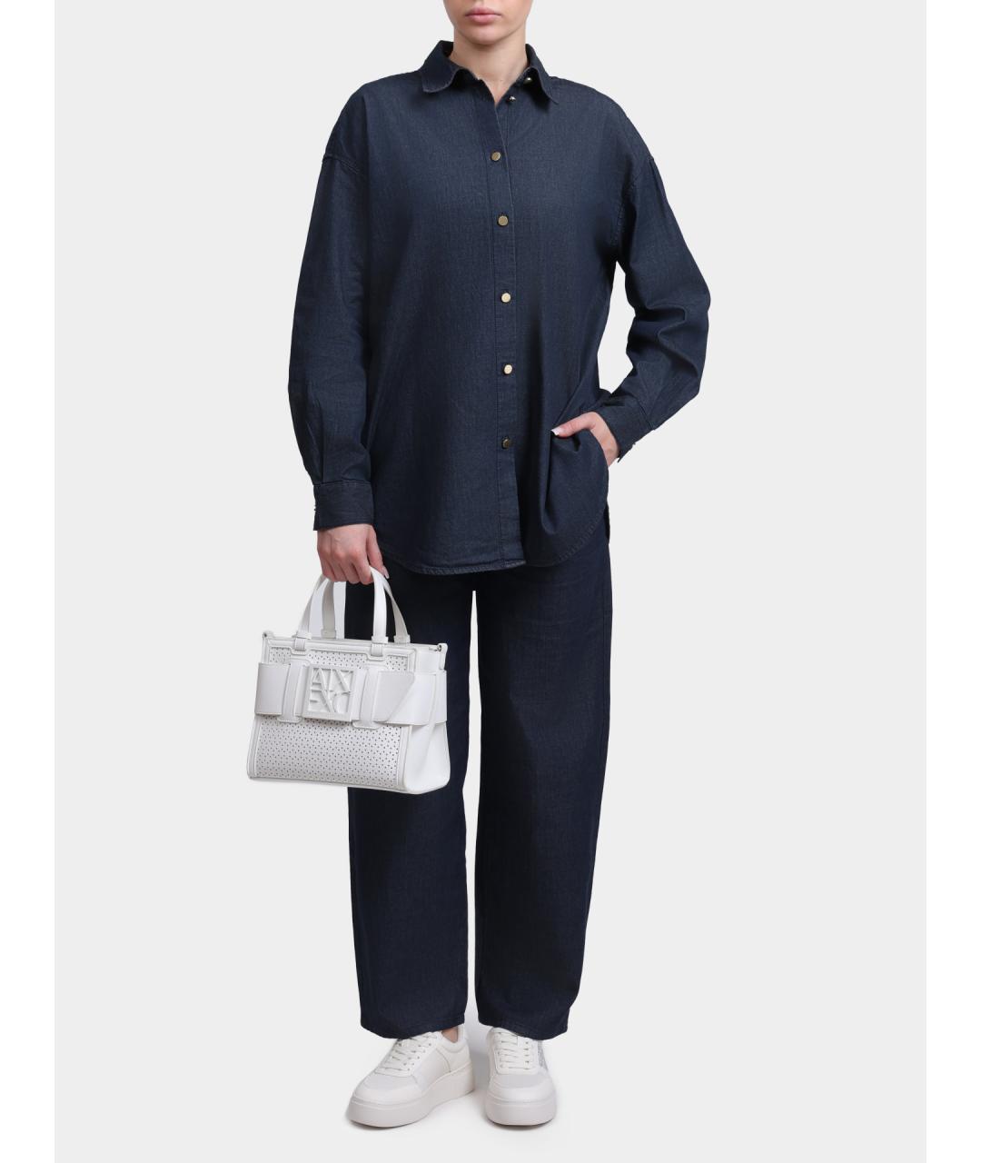ARMANI EXCHANGE Белая сумка через плечо, фото 2