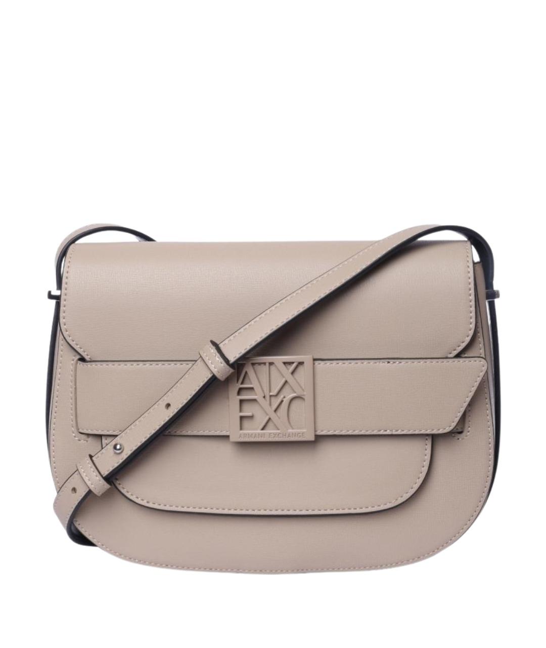 ARMANI EXCHANGE Бежевая сумка через плечо, фото 1