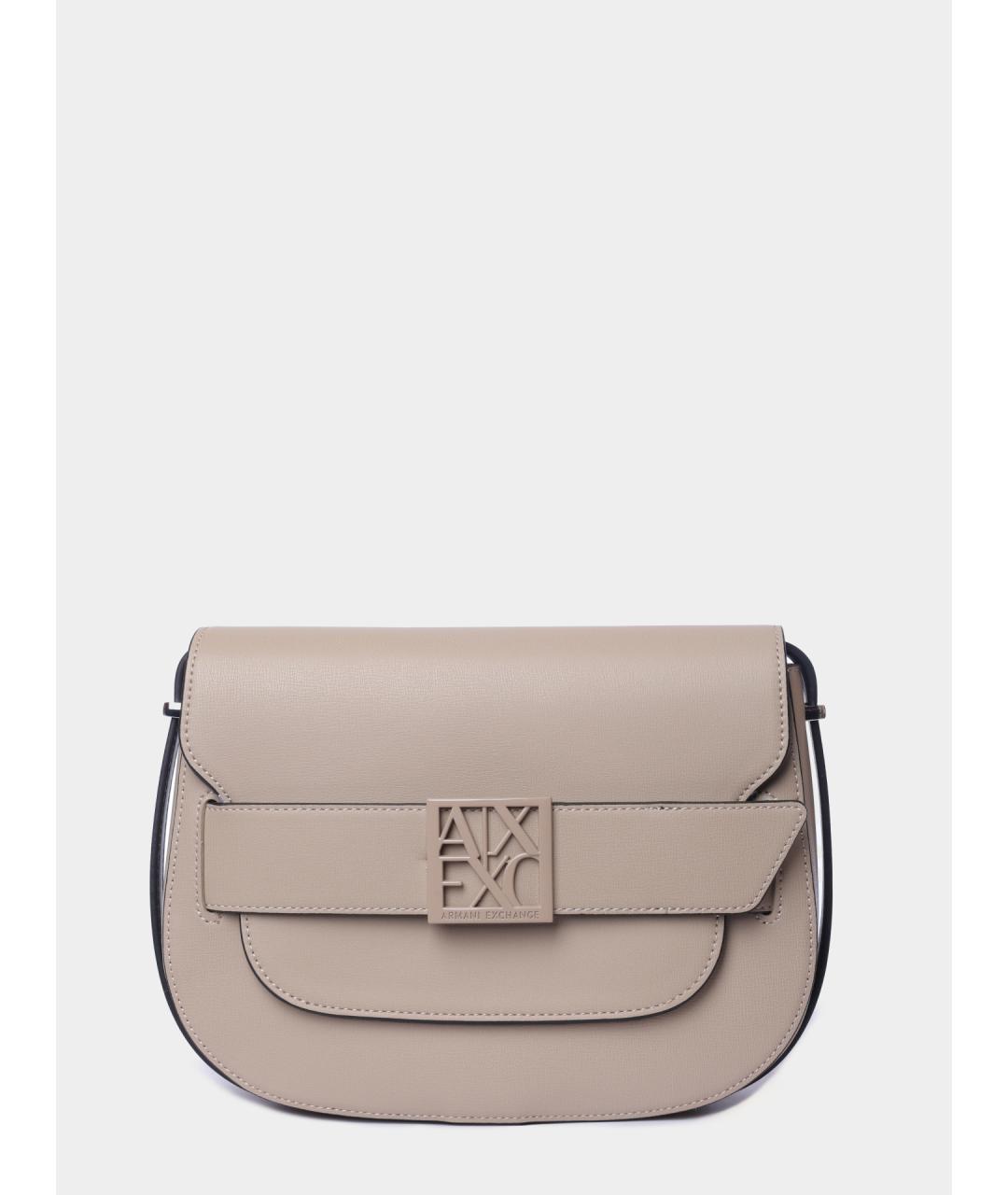 ARMANI EXCHANGE Бежевая сумка через плечо, фото 2