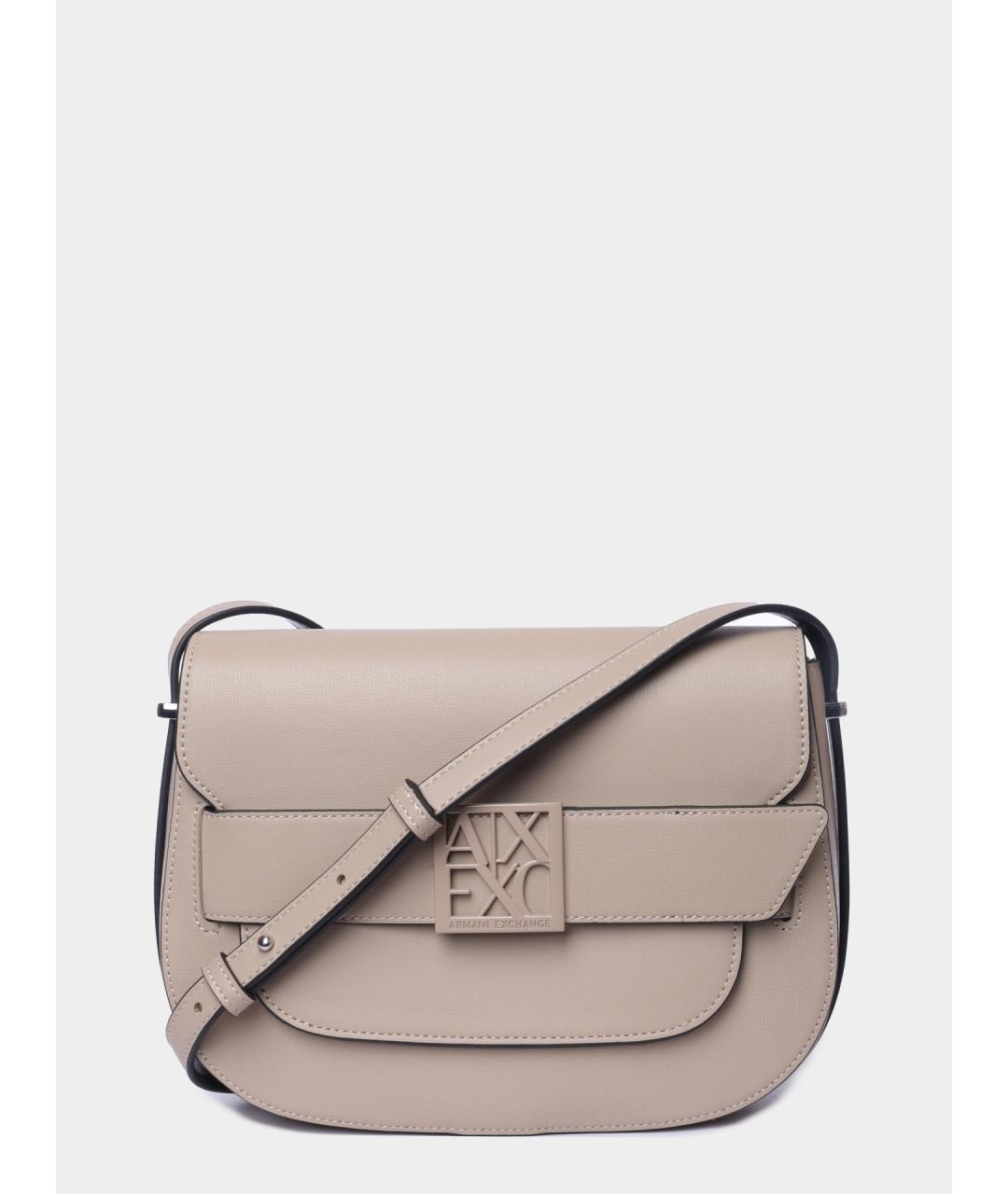 ARMANI EXCHANGE Бежевая сумка через плечо, фото 6