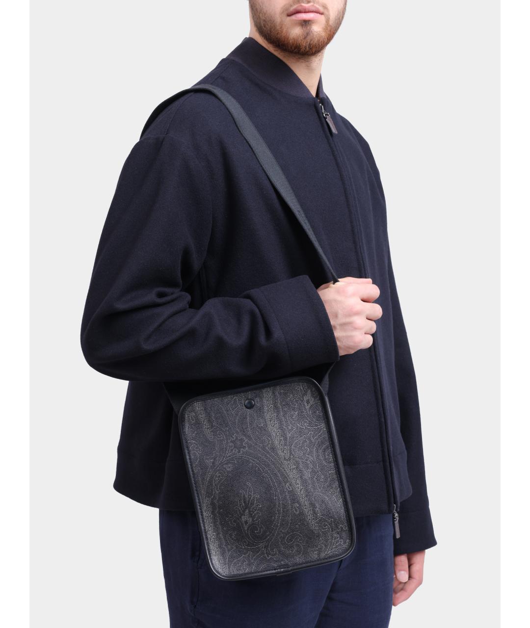 ETRO Черная сумка на плечо, фото 2
