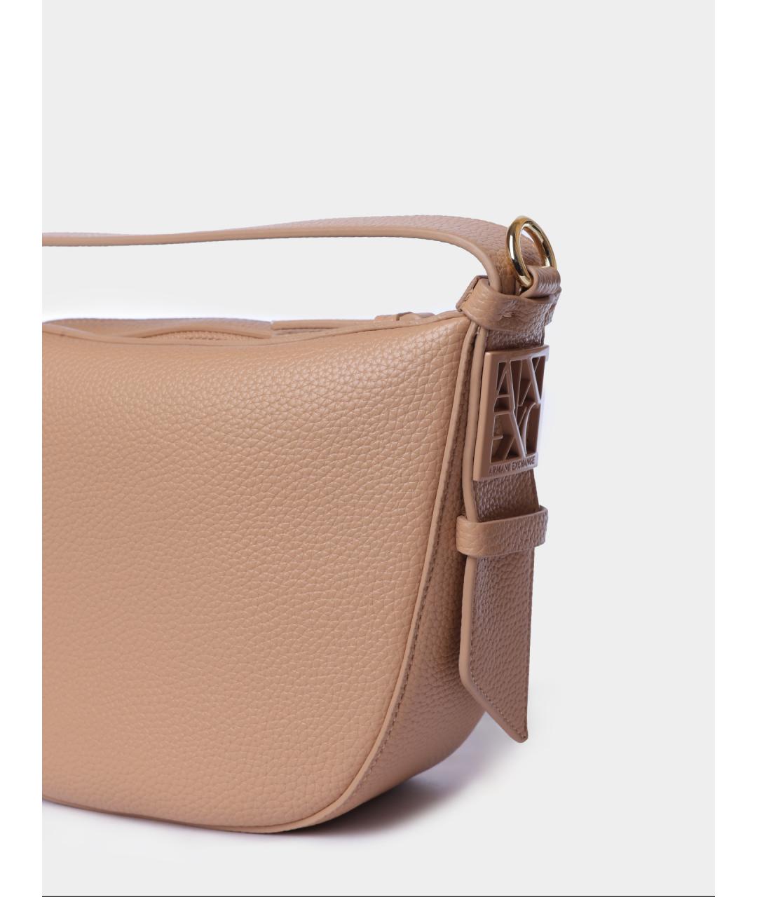 ARMANI EXCHANGE Бежевая сумка через плечо, фото 3