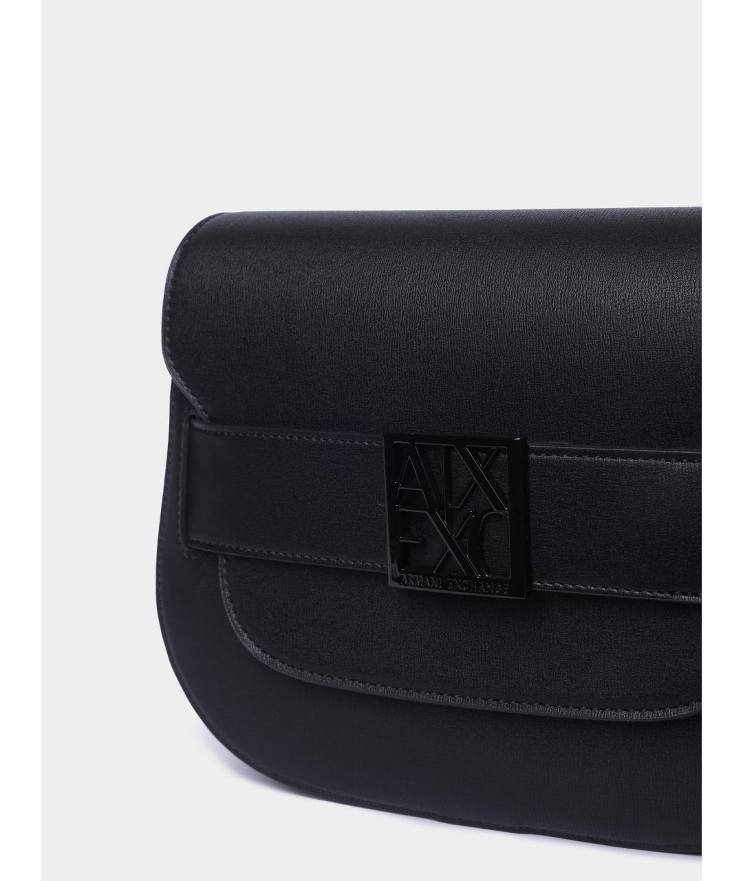 ARMANI EXCHANGE Черная сумка через плечо, фото 4