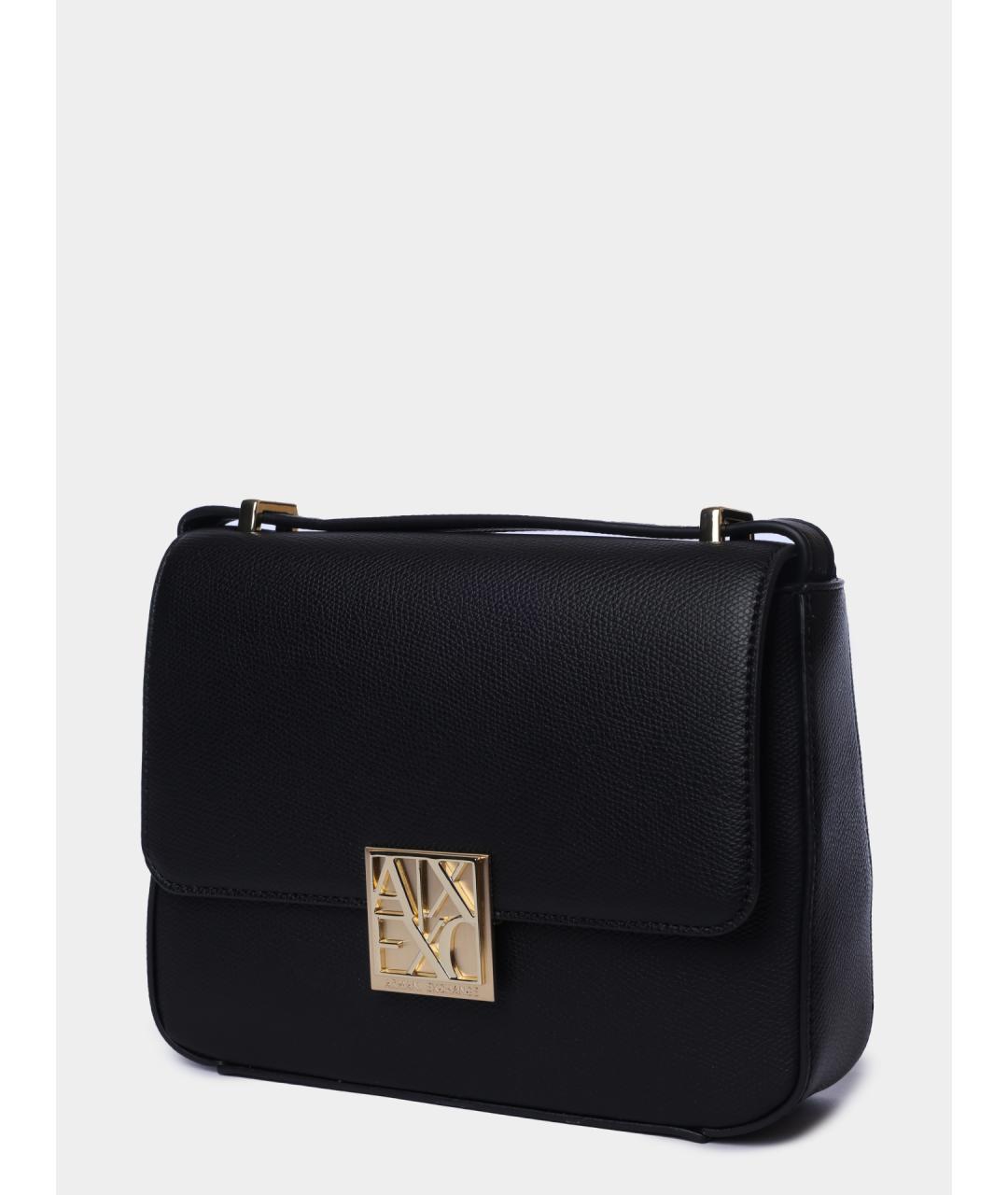 ARMANI EXCHANGE Черная сумка через плечо, фото 3