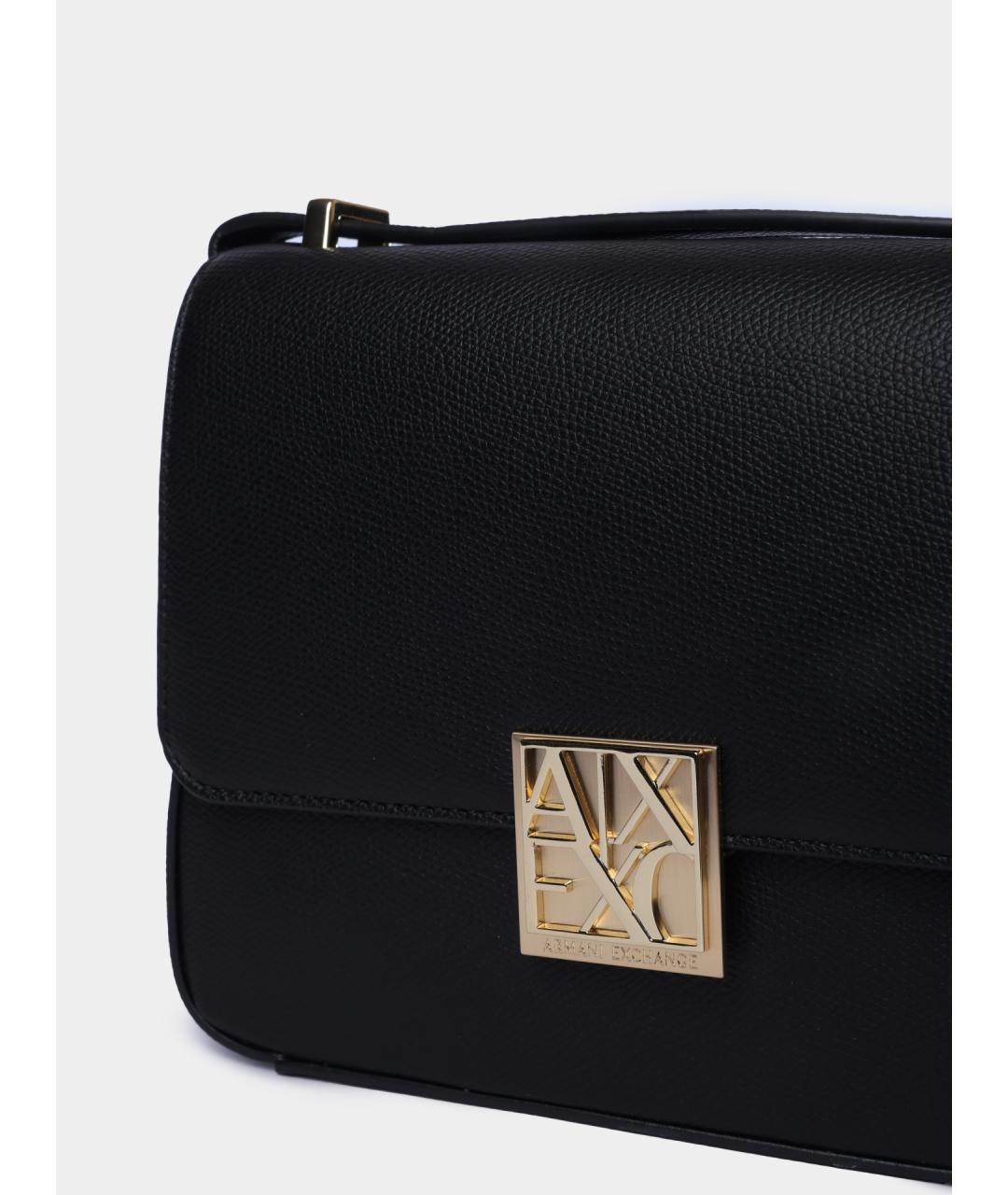 ARMANI EXCHANGE Черная сумка через плечо, фото 4