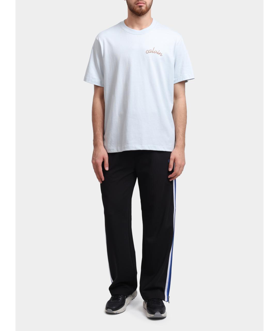 CALVIN KLEIN Черные повседневные брюки, фото 2