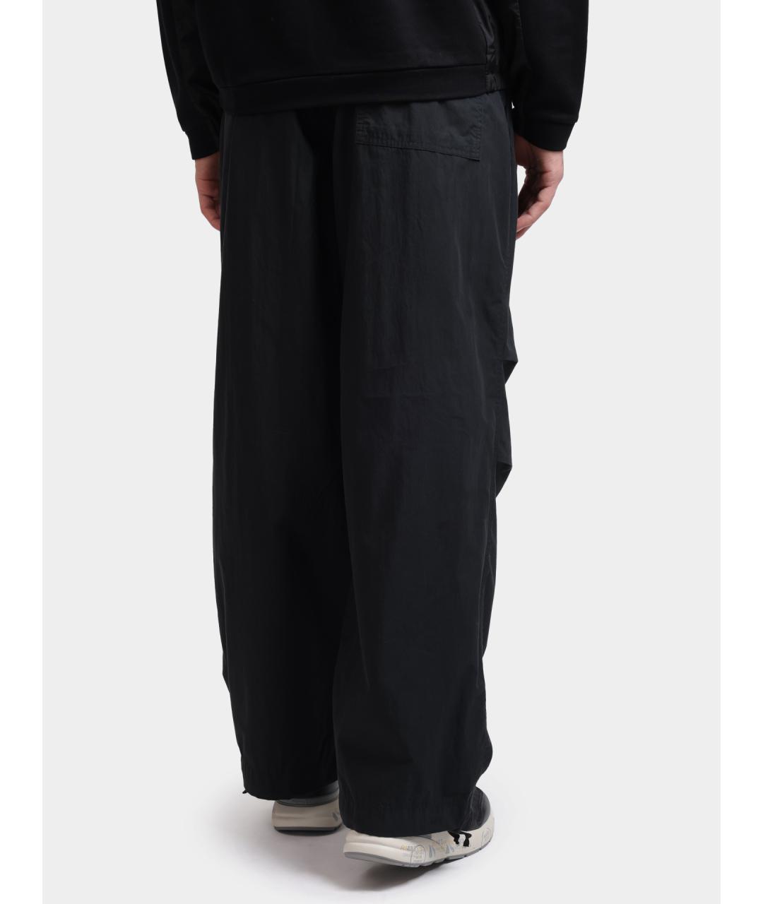 CALVIN KLEIN Черные хлопковые повседневные брюки, фото 6