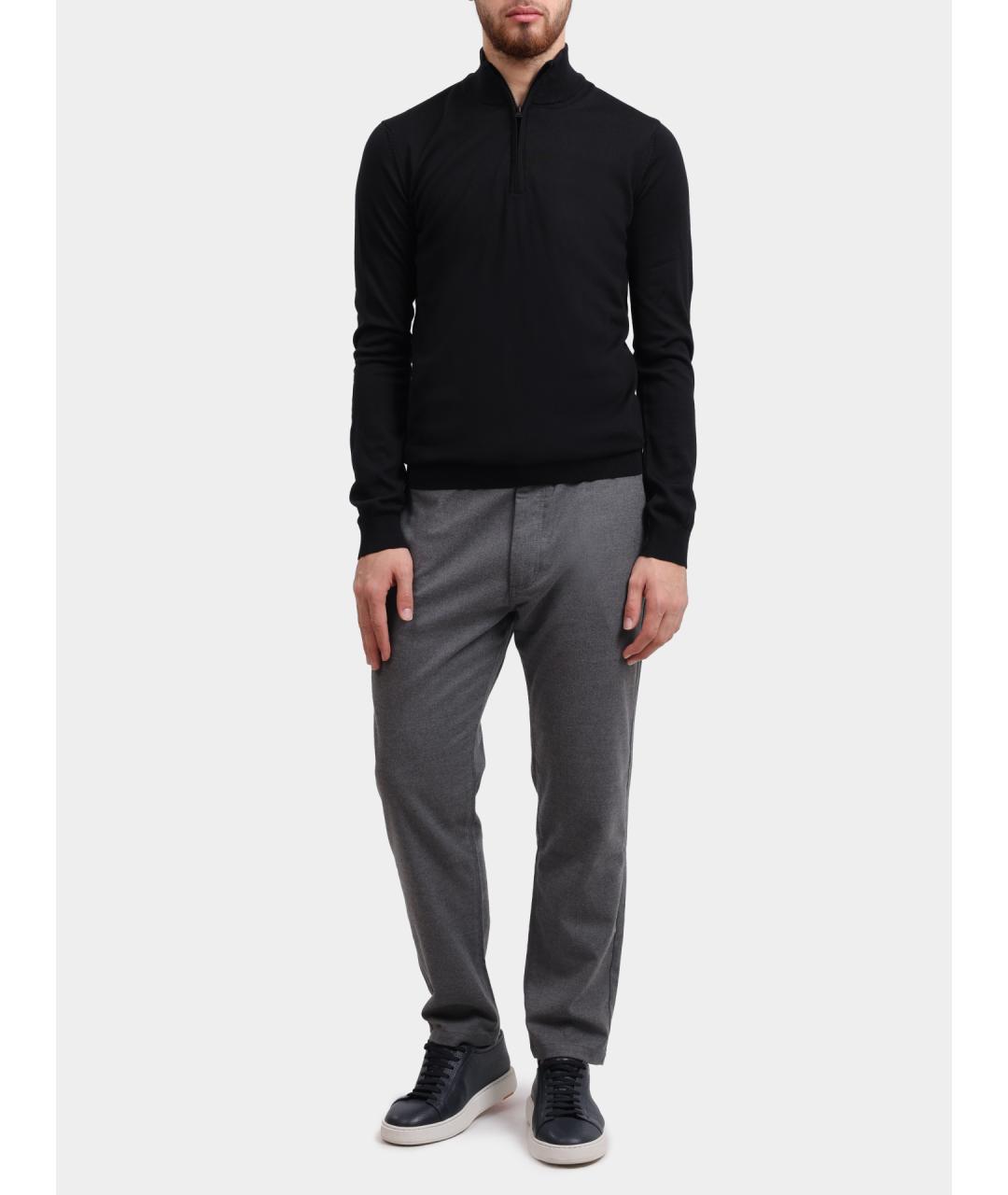 HUGO BOSS Черный джемпер / свитер, фото 2