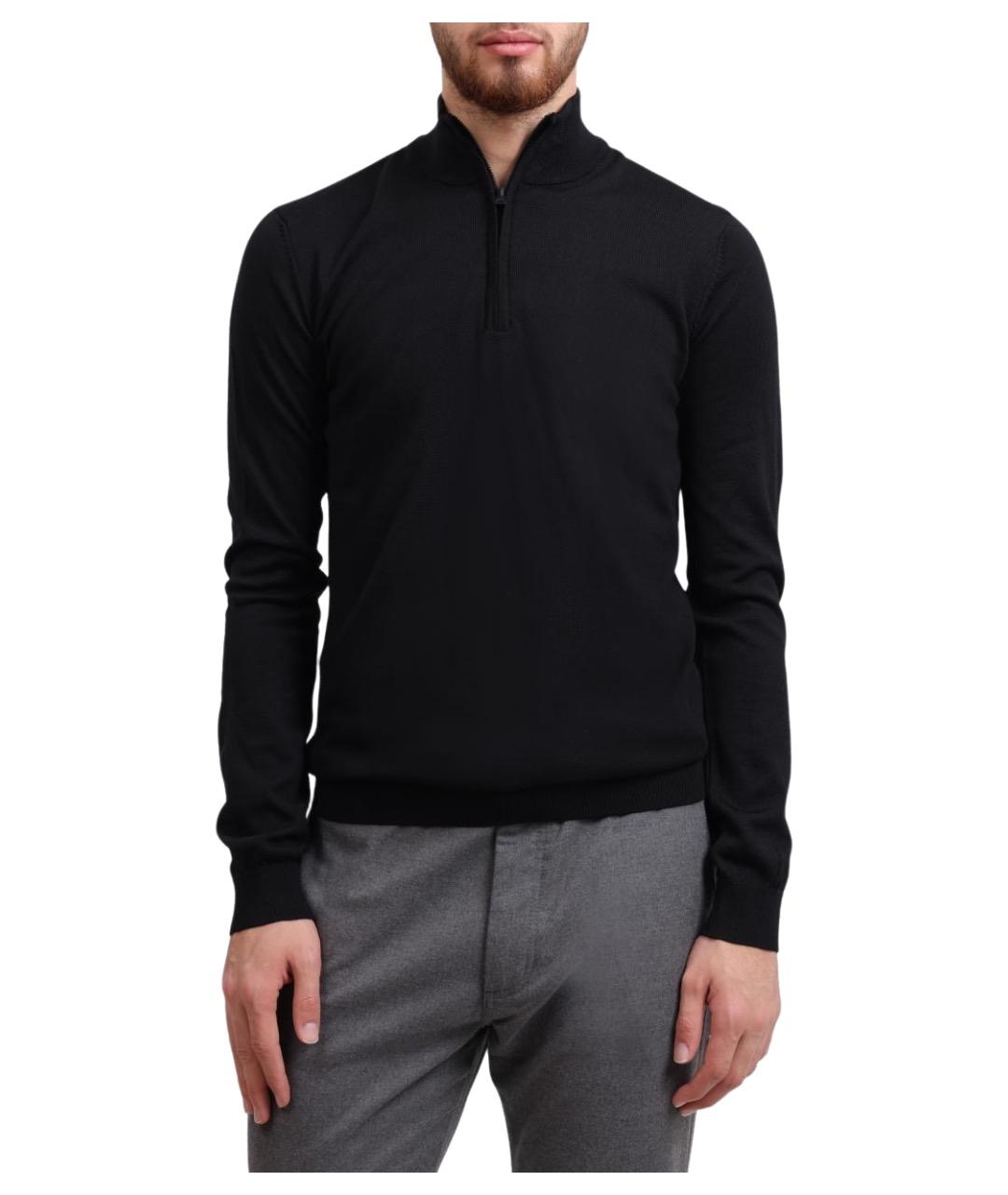HUGO BOSS Черный джемпер / свитер, фото 1