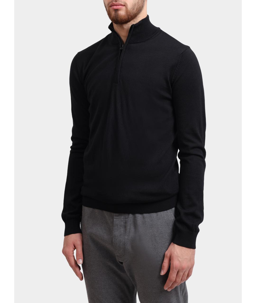 HUGO BOSS Черный джемпер / свитер, фото 3