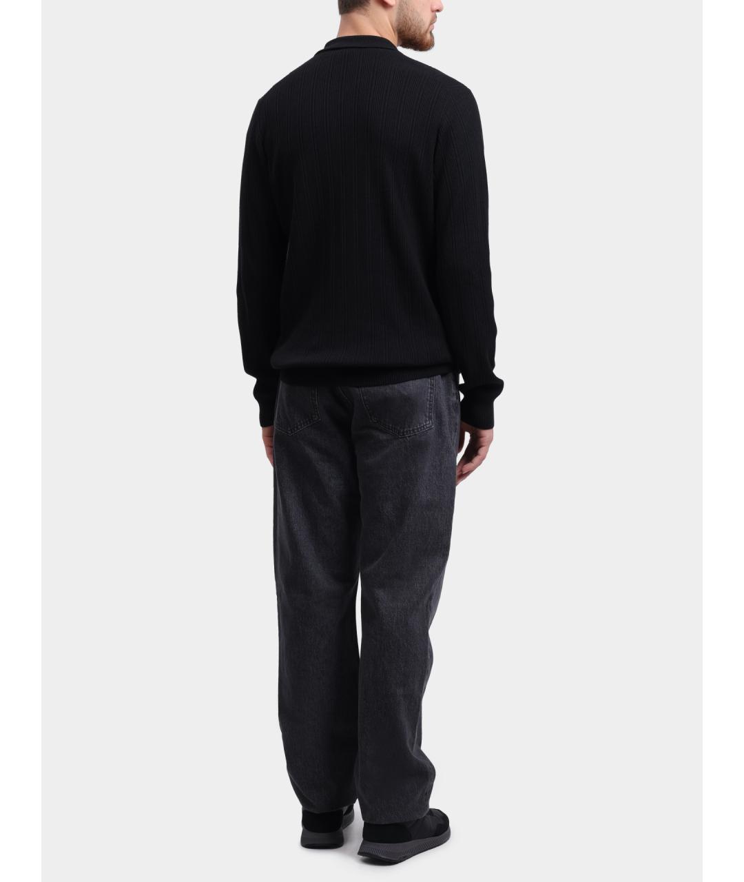 HUGO BOSS Черный джемпер / свитер, фото 5