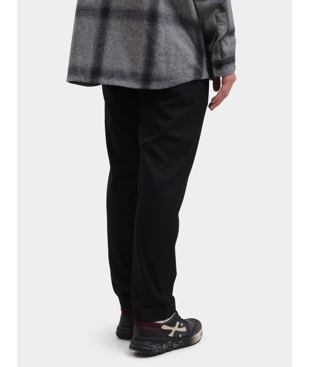 HUGO BOSS Черные повседневные брюки, фото 4