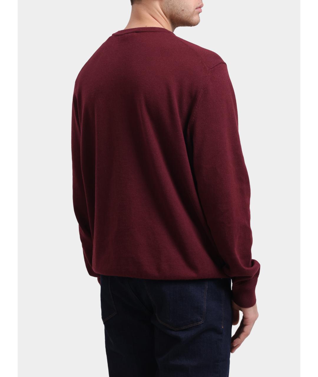 HUGO BOSS Бордовый джемпер / свитер, фото 5