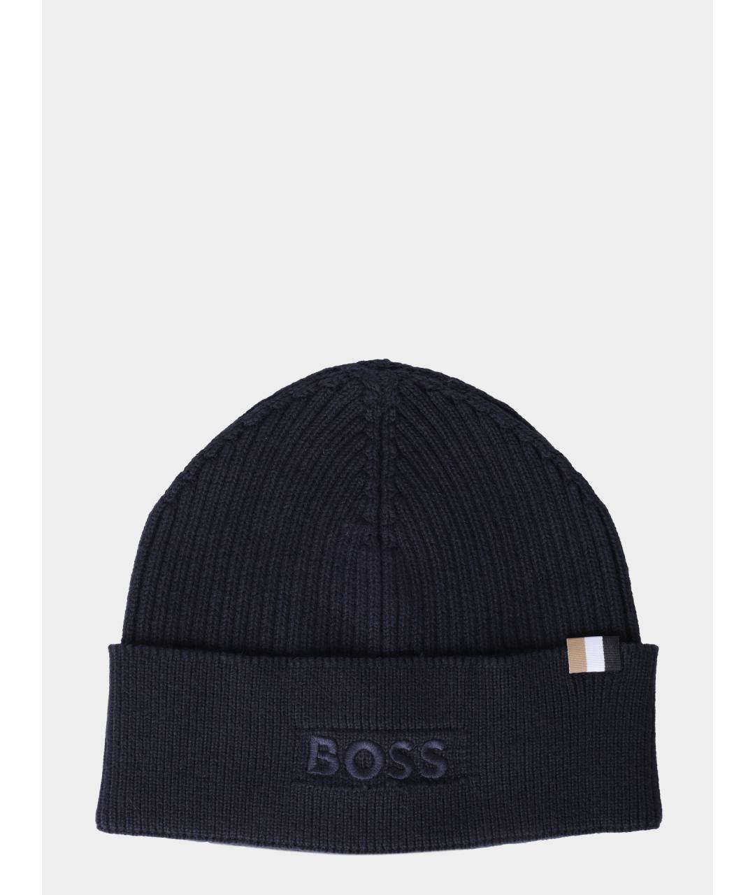HUGO BOSS Темно-синяя шапка, фото 5