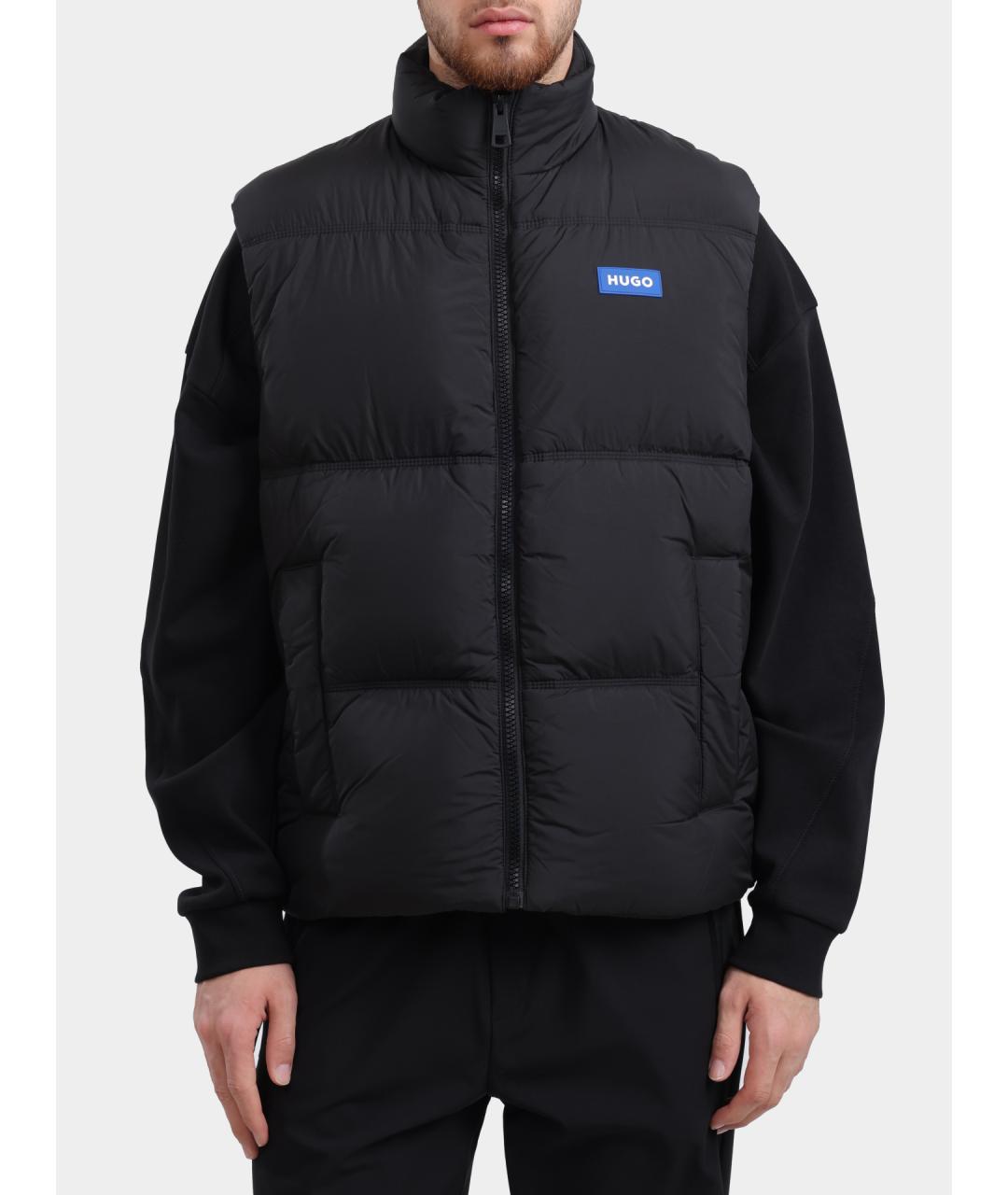 HUGO BOSS Черный жилет, фото 1