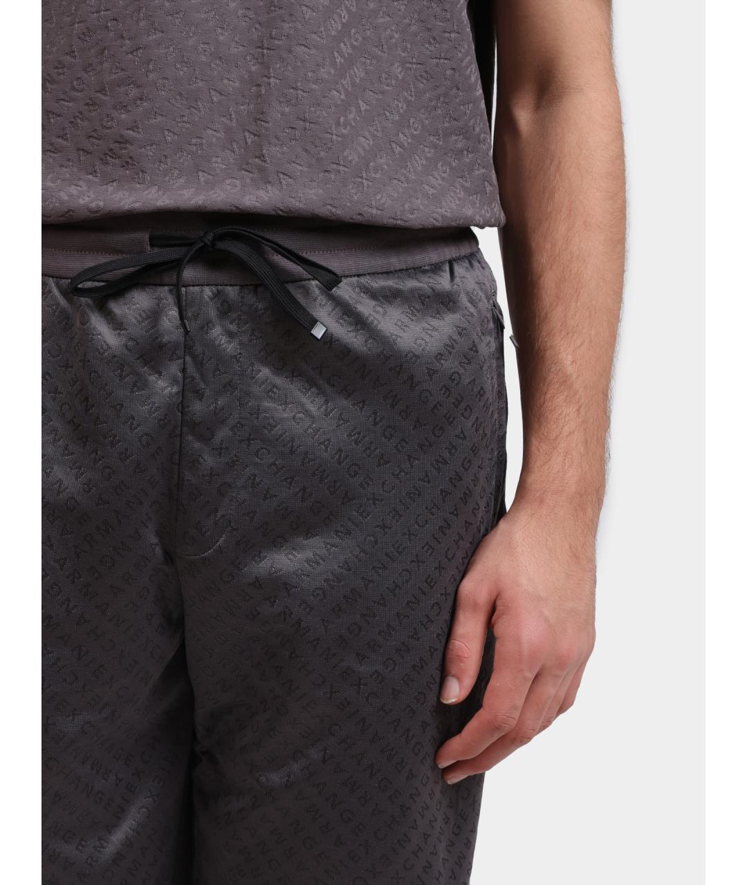 ARMANI EXCHANGE Серые повседневные брюки, фото 4
